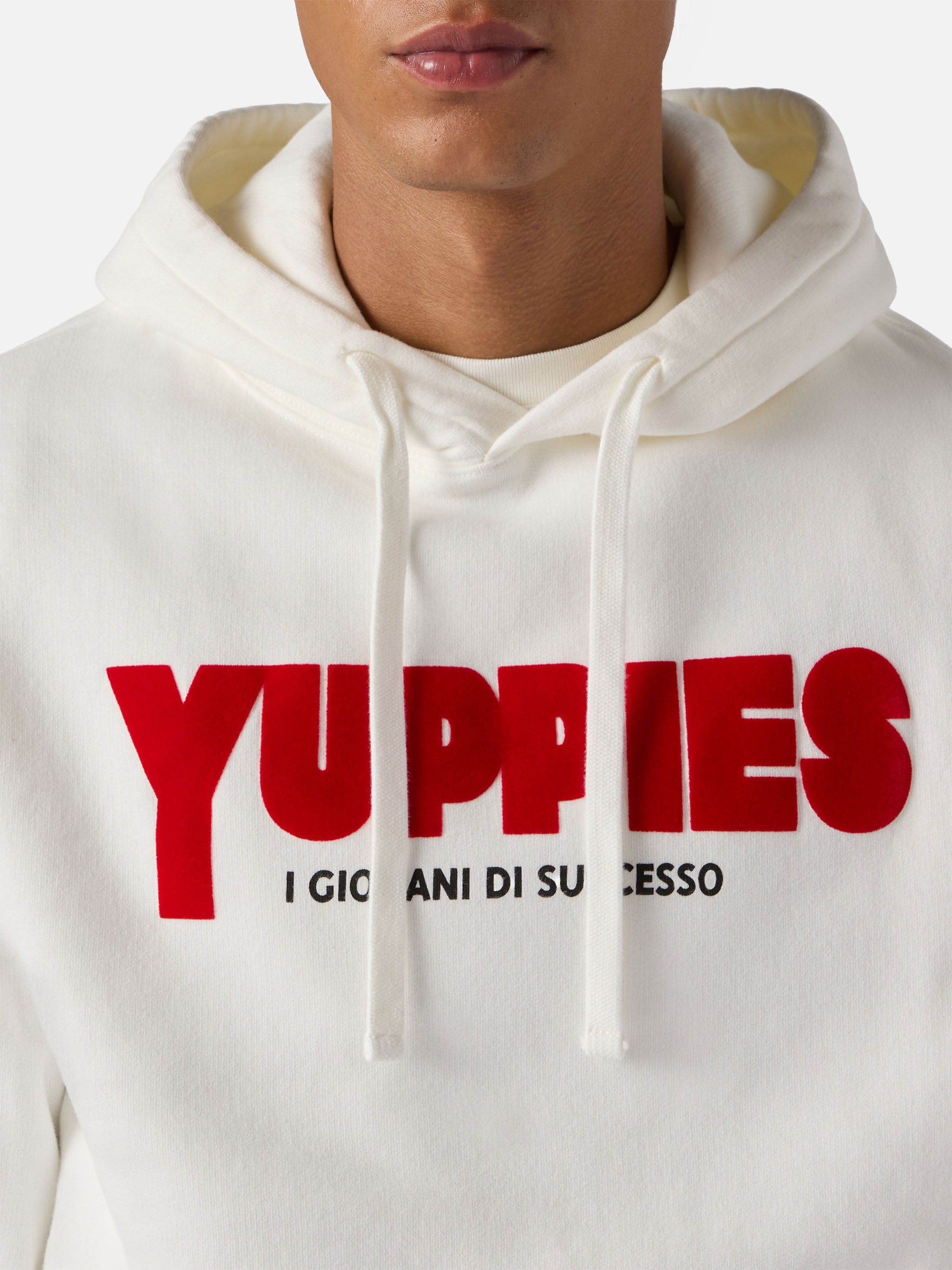 mc2-saint-barth-tribeca-felpa-con-cappuccio-bianca-yuppies-special-edition image 2