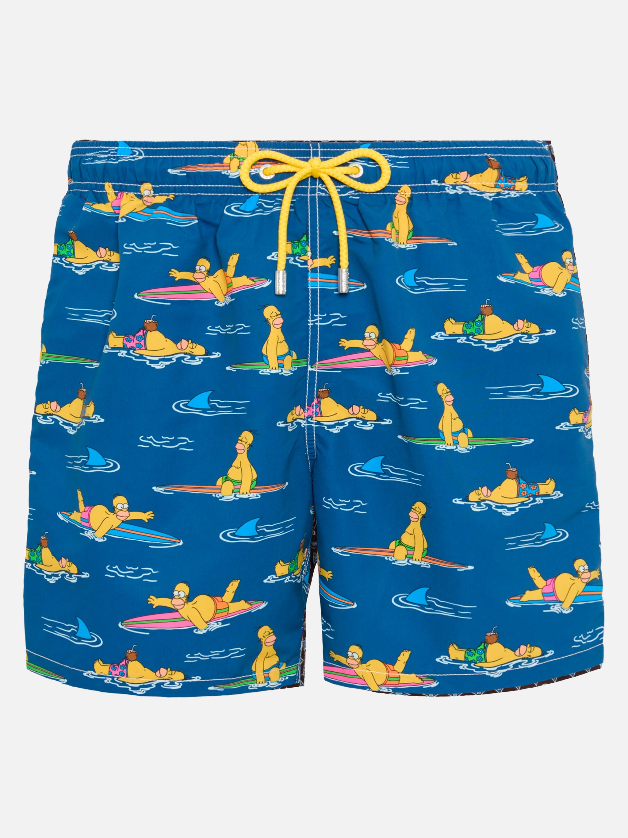 costume-mare-mc2-saint-barth-gustavia-lunghezza-media-con-stampa-homer-simpson-s image 1