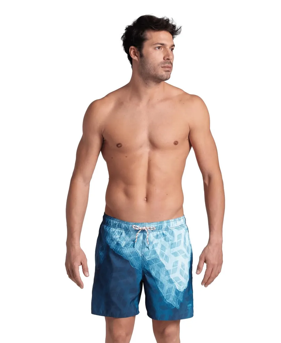 arena-water-prints-beach-boxer-pantaloncino-mare-uomo-41-5-cm image 1