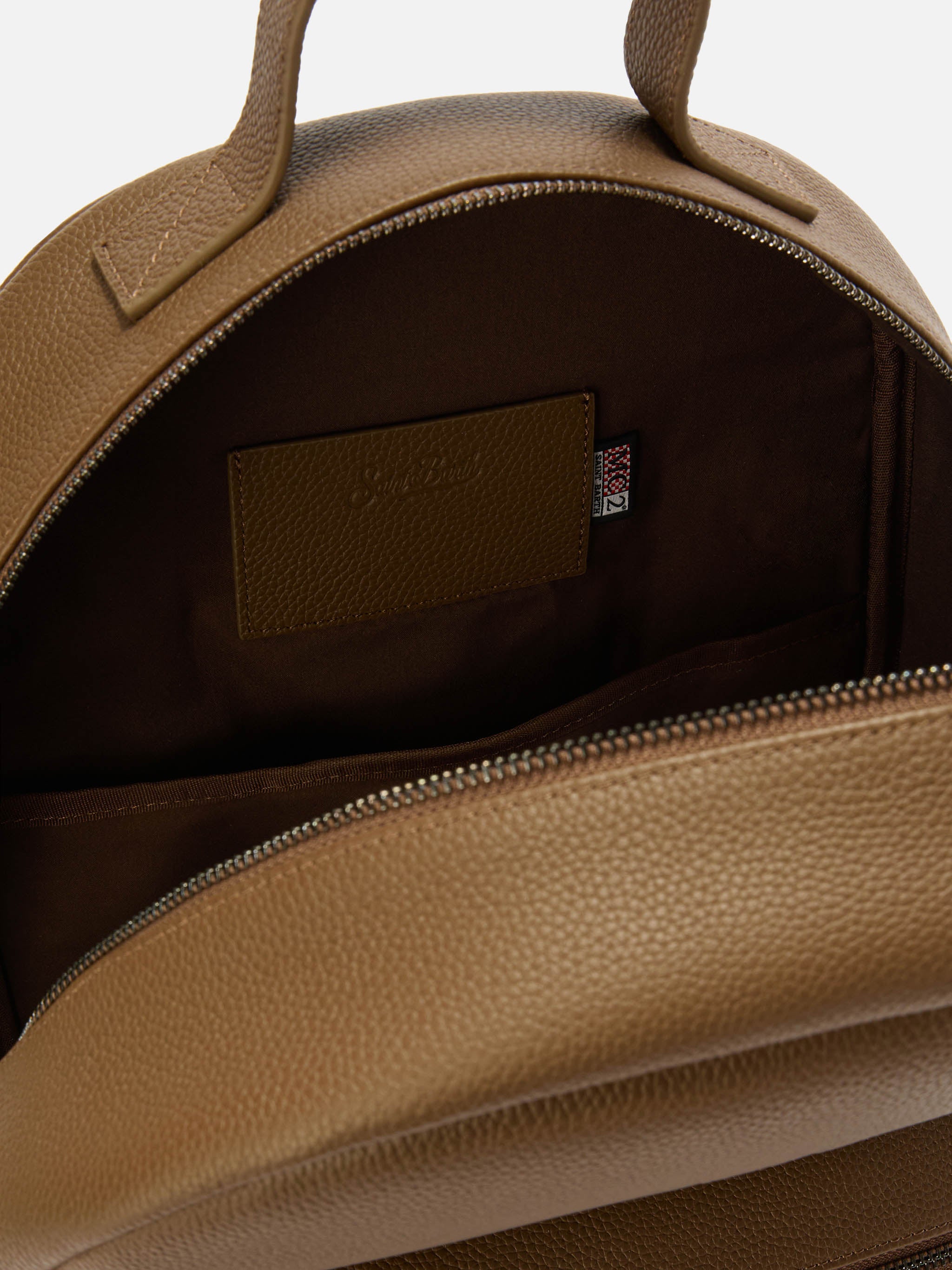 mc2-saint-barth-backpack-zaino-in-pelle-marrone-45x32x15-cm image 5