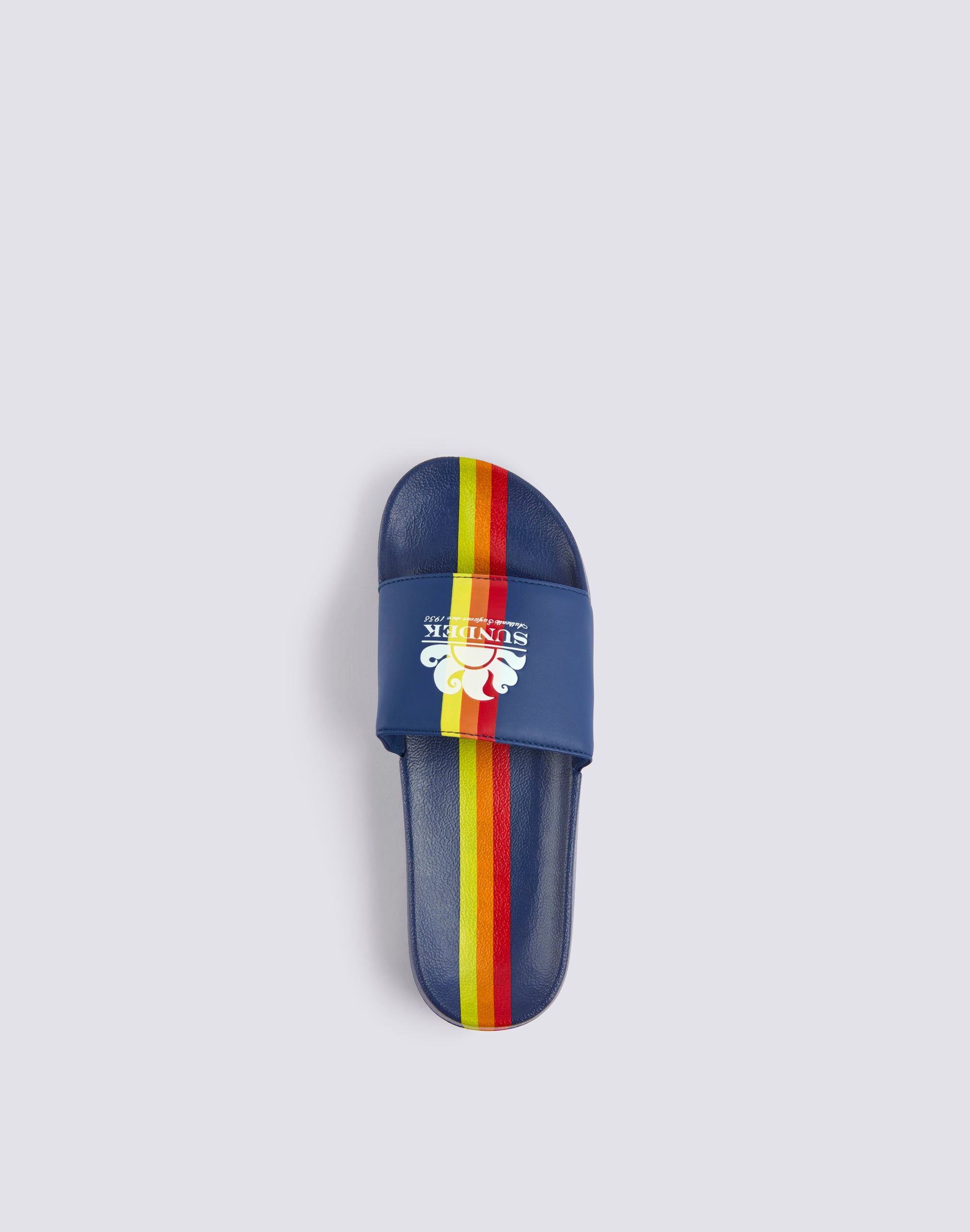sundek-ciabatta-a-fascia-uomo-con-logo-e-dettaglio-arcobaleno image 4