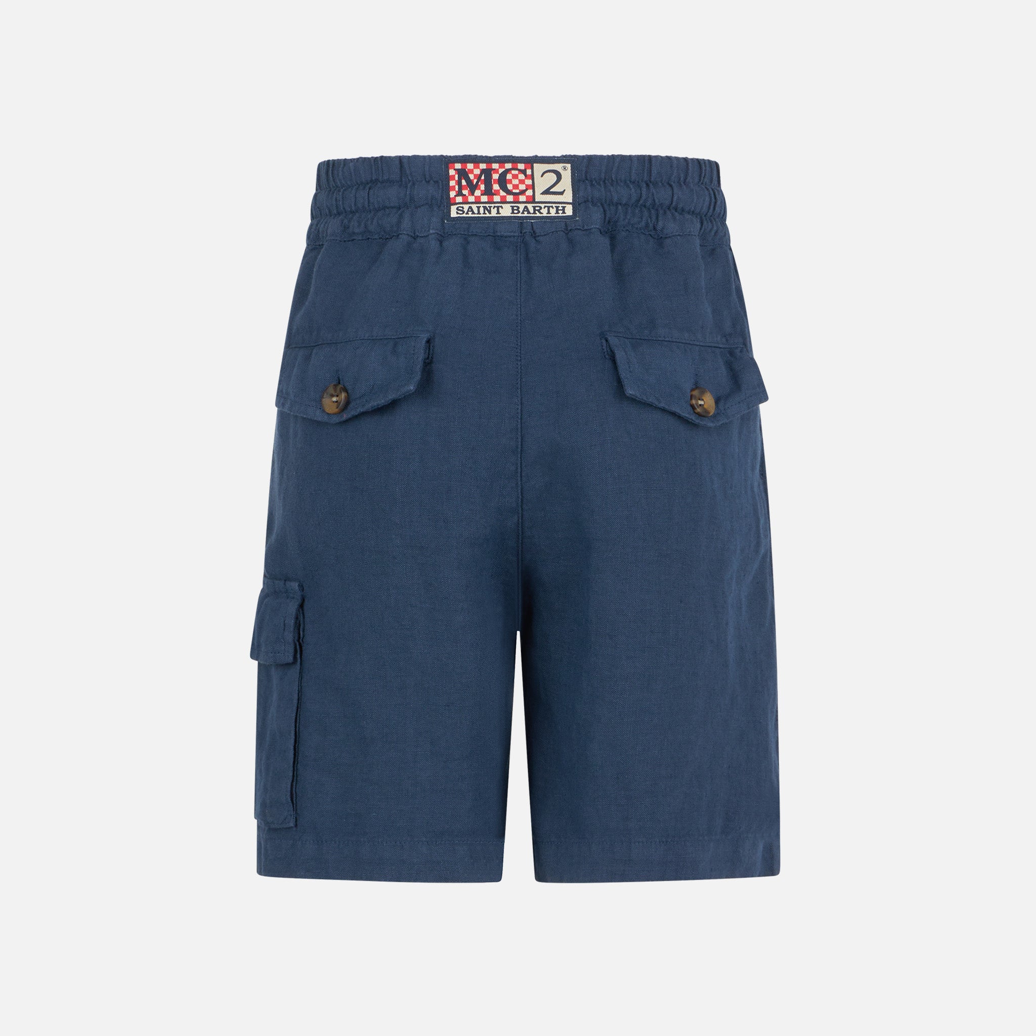 bermuda-da-bambino-mc2-saint-barth-in-lino-blu-navy image 2