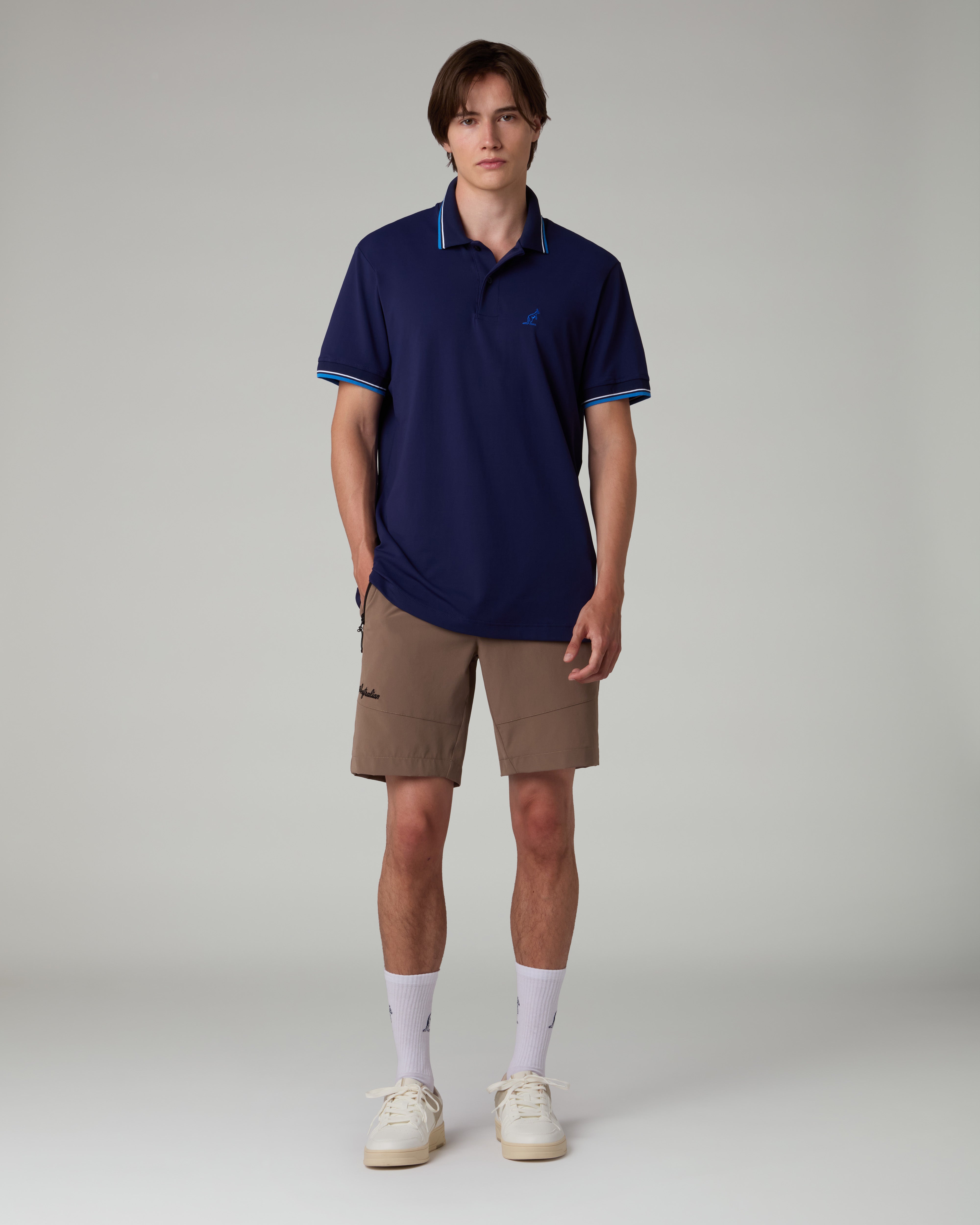 australian-2-stripes-league-polo-in-piquet-tecnico-uomo image 2