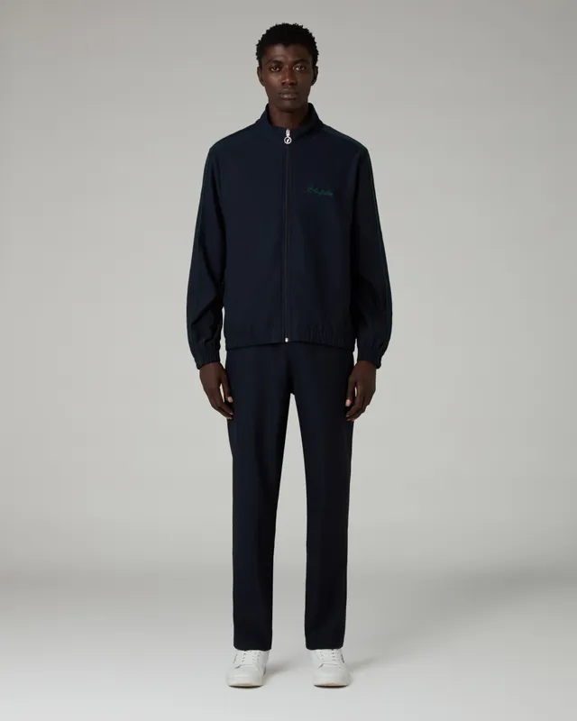 australian-oblivion-tracksuit-tuta-uomo-in-gabardine-wool-hand-blu-eclipse image 1
