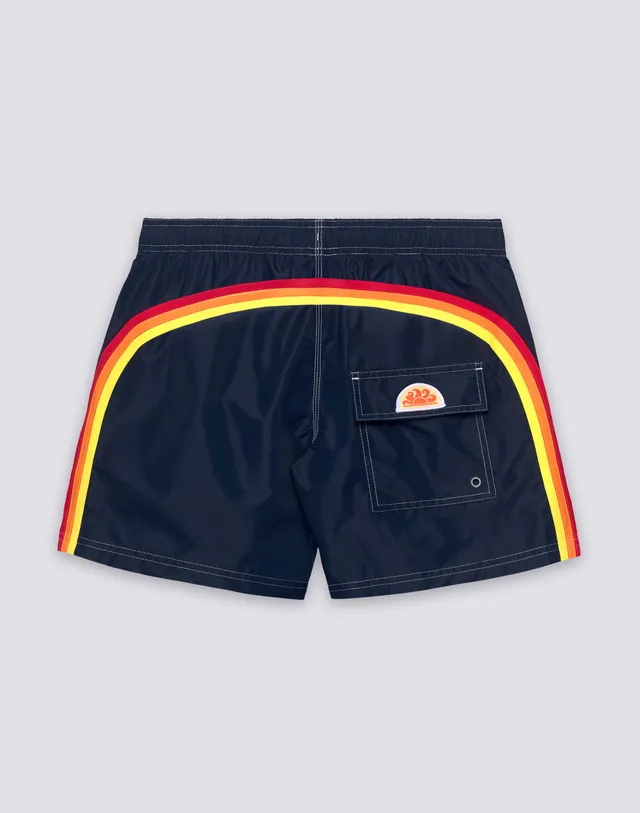 sundek-iconic-taffeta-costume-mare-uomo-corto-vita-elasticata-3 image 1