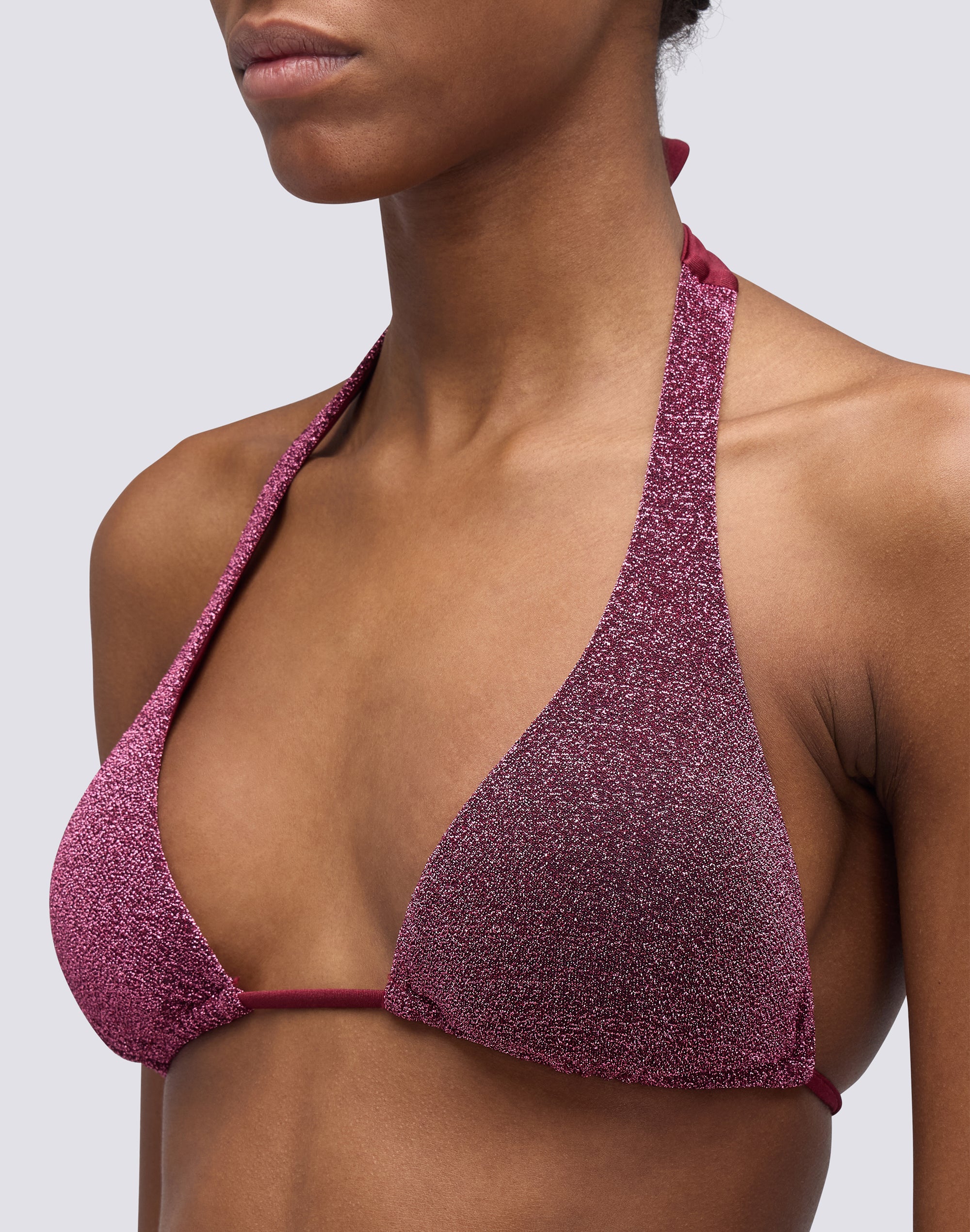 sundek-w376ktl6100-top-triangolo-americano-donna-in-lurex image 3