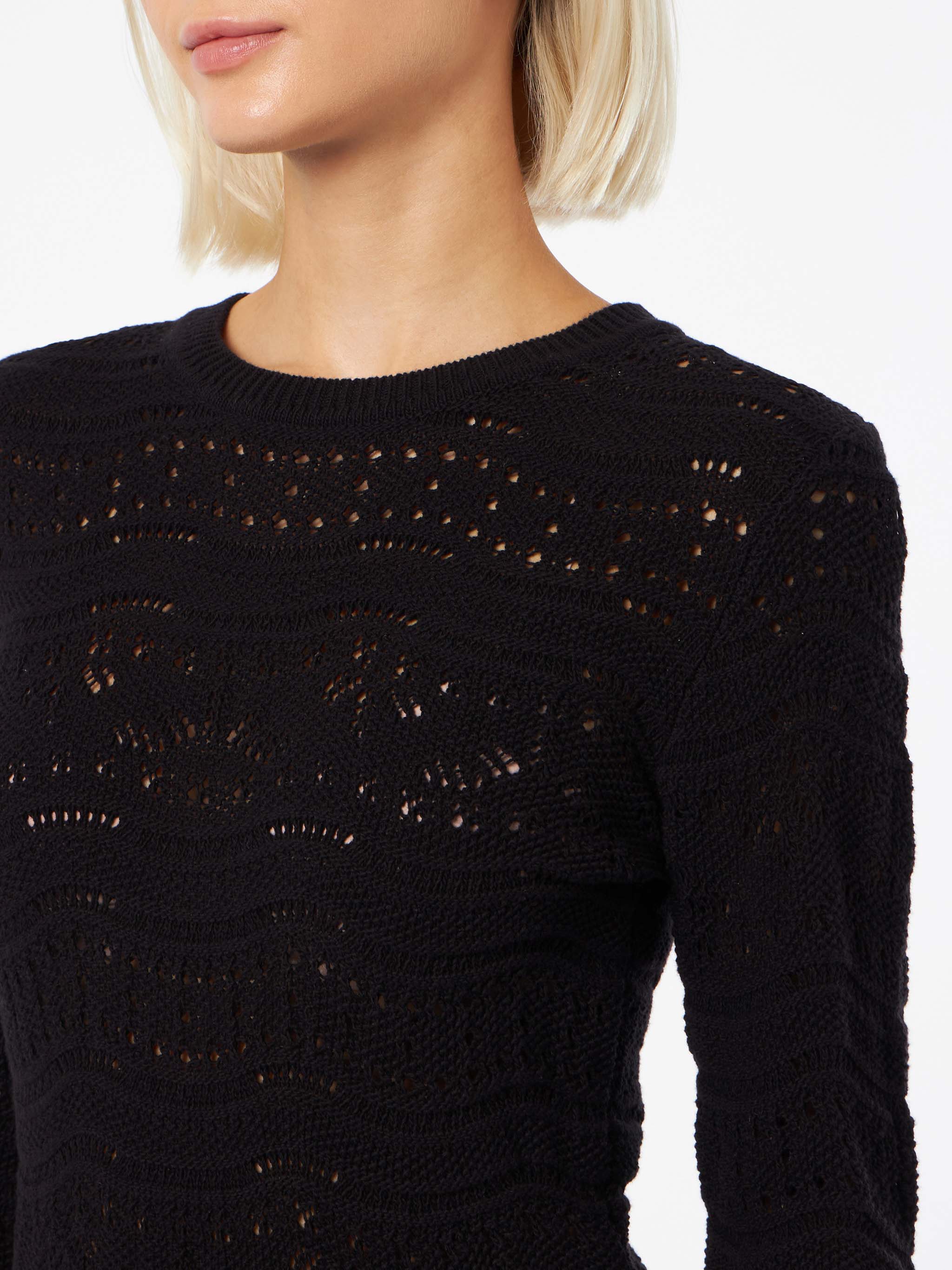 mc2-saint-barth-abito-imany-in-maglia-di-cotone-nero image 3
