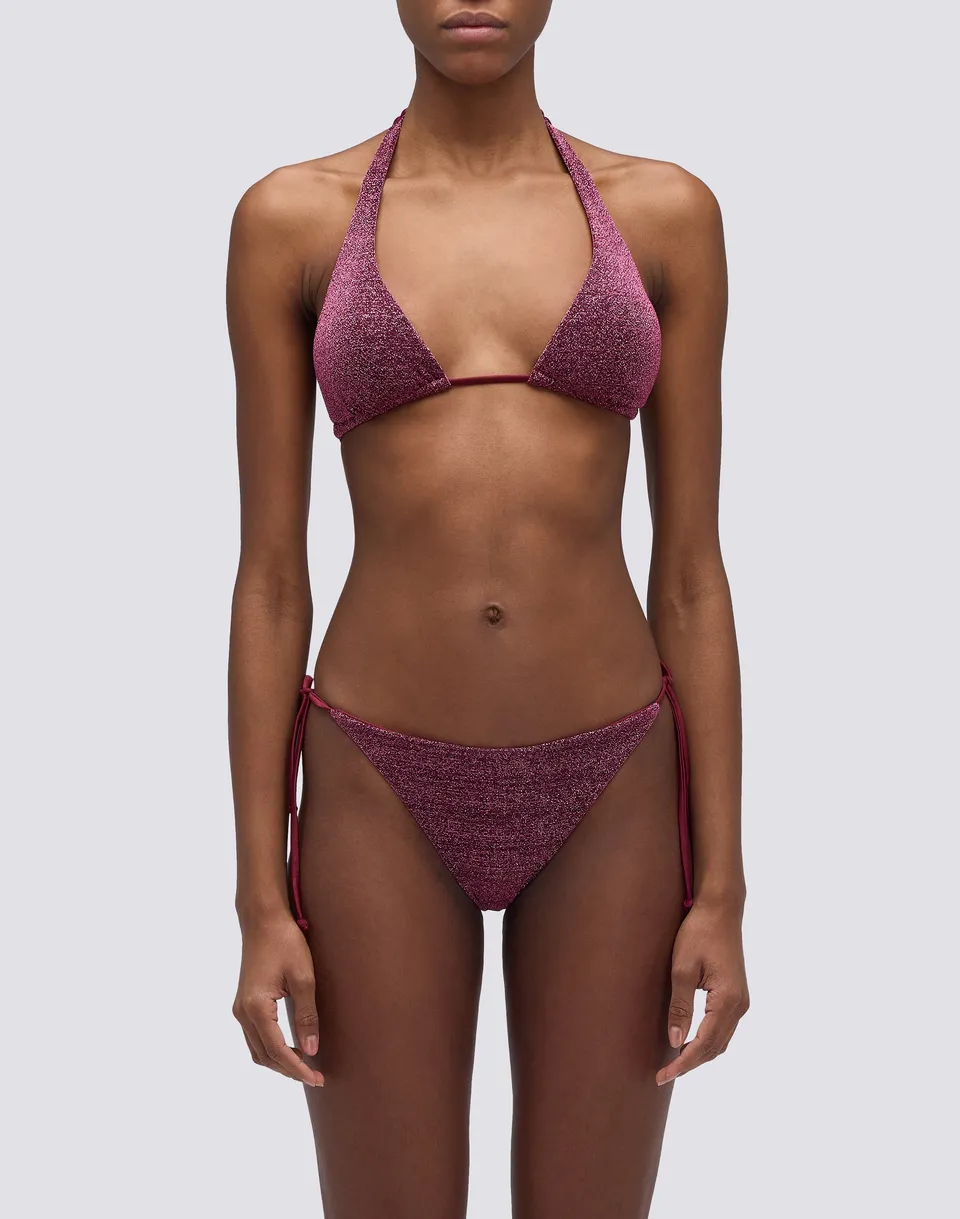 sundek-w376ktl6100-top-triangolo-americano-donna-in-lurex image 1