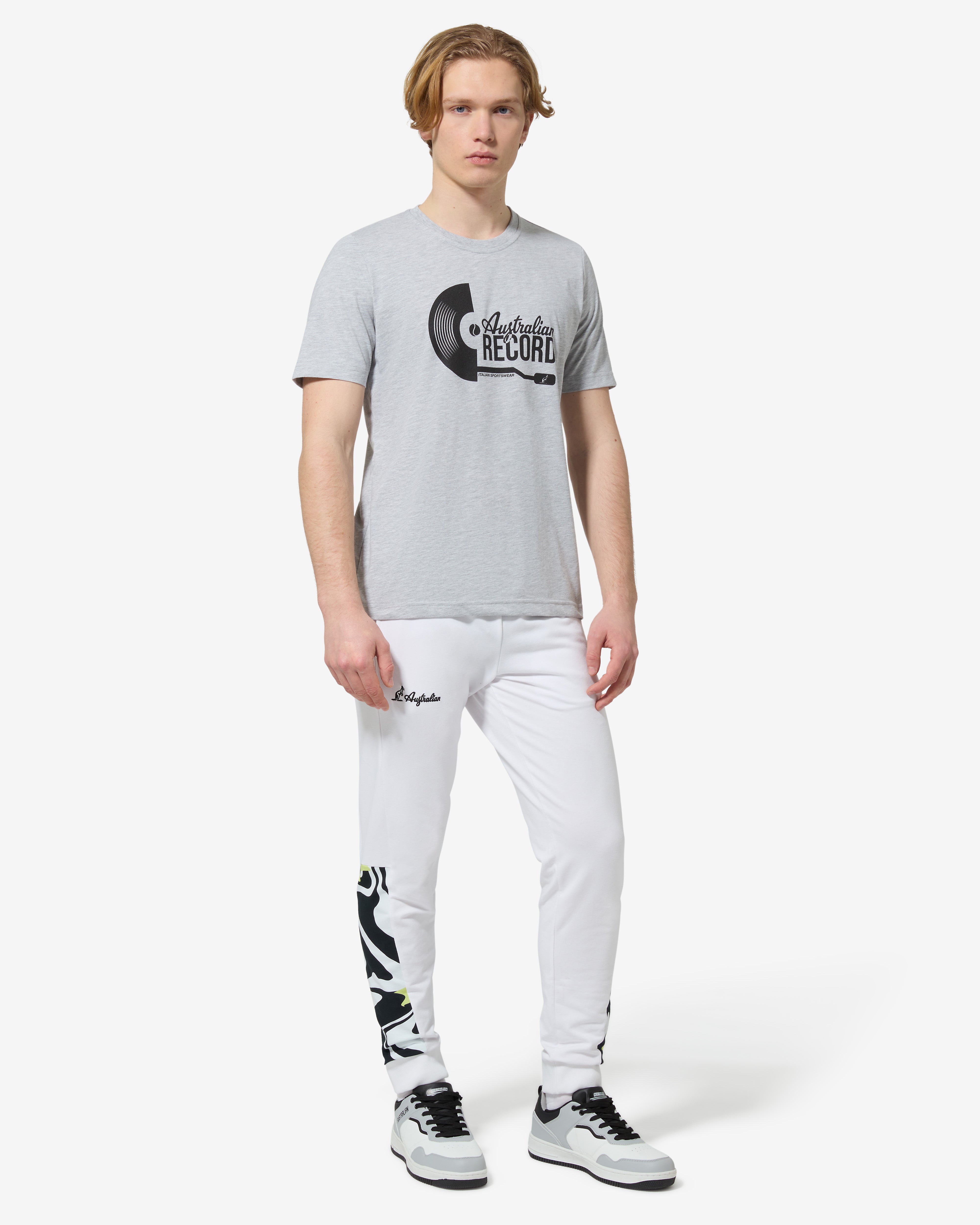australian-record-t-shirt-cotone-regular-fit-made-in-italy image 2