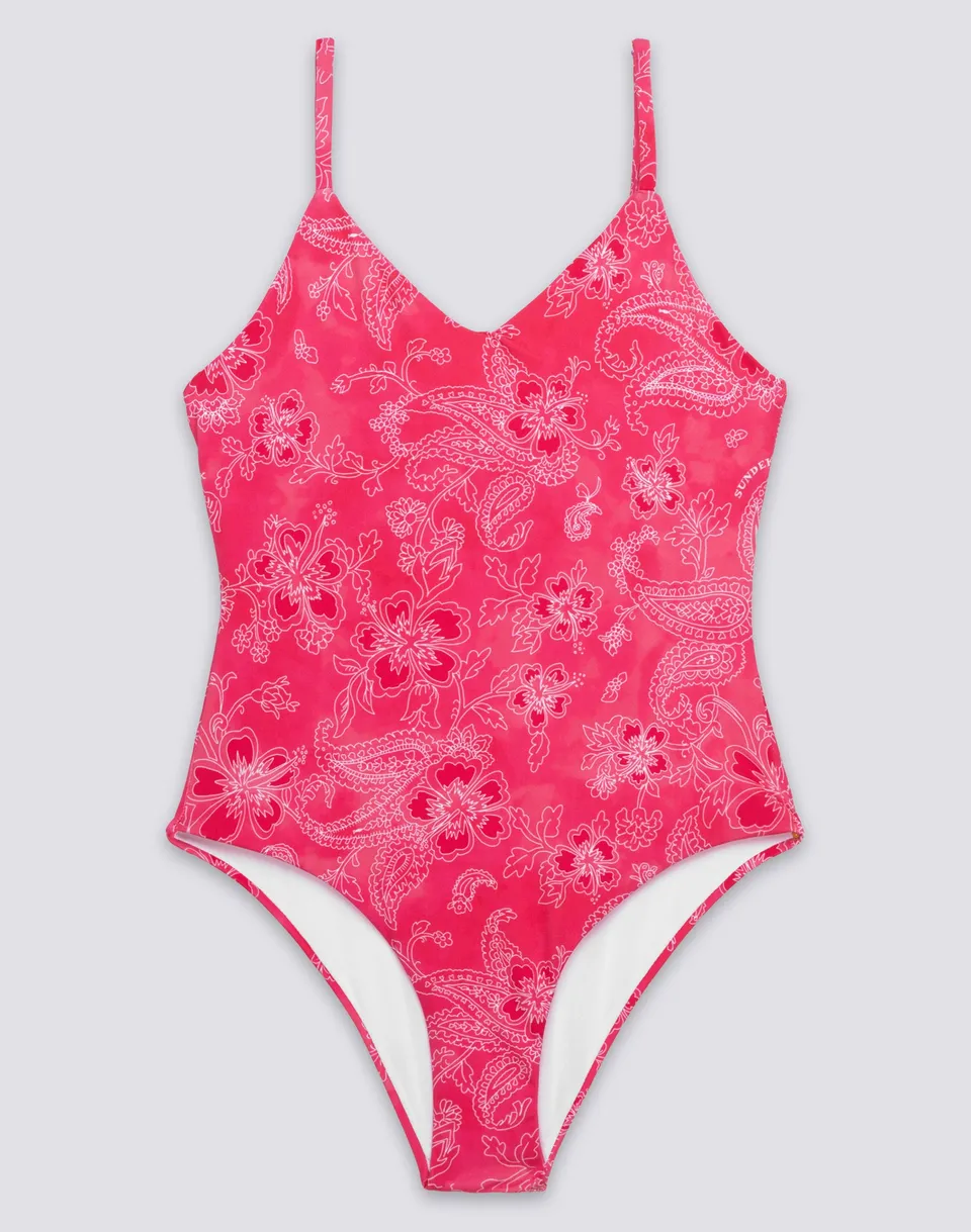 sundek-costume-intero-bambina-hibi-paisley-g626ksl36yi-fantasia-bandana image 1