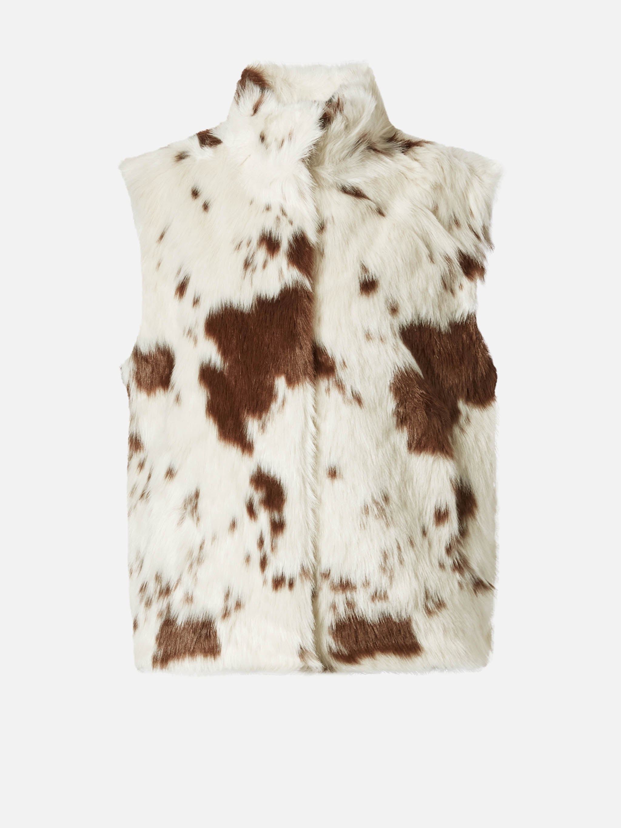 mc2-saint-barth-gilet-ambre-in-faux-fur-con-stampa-muccata image 6