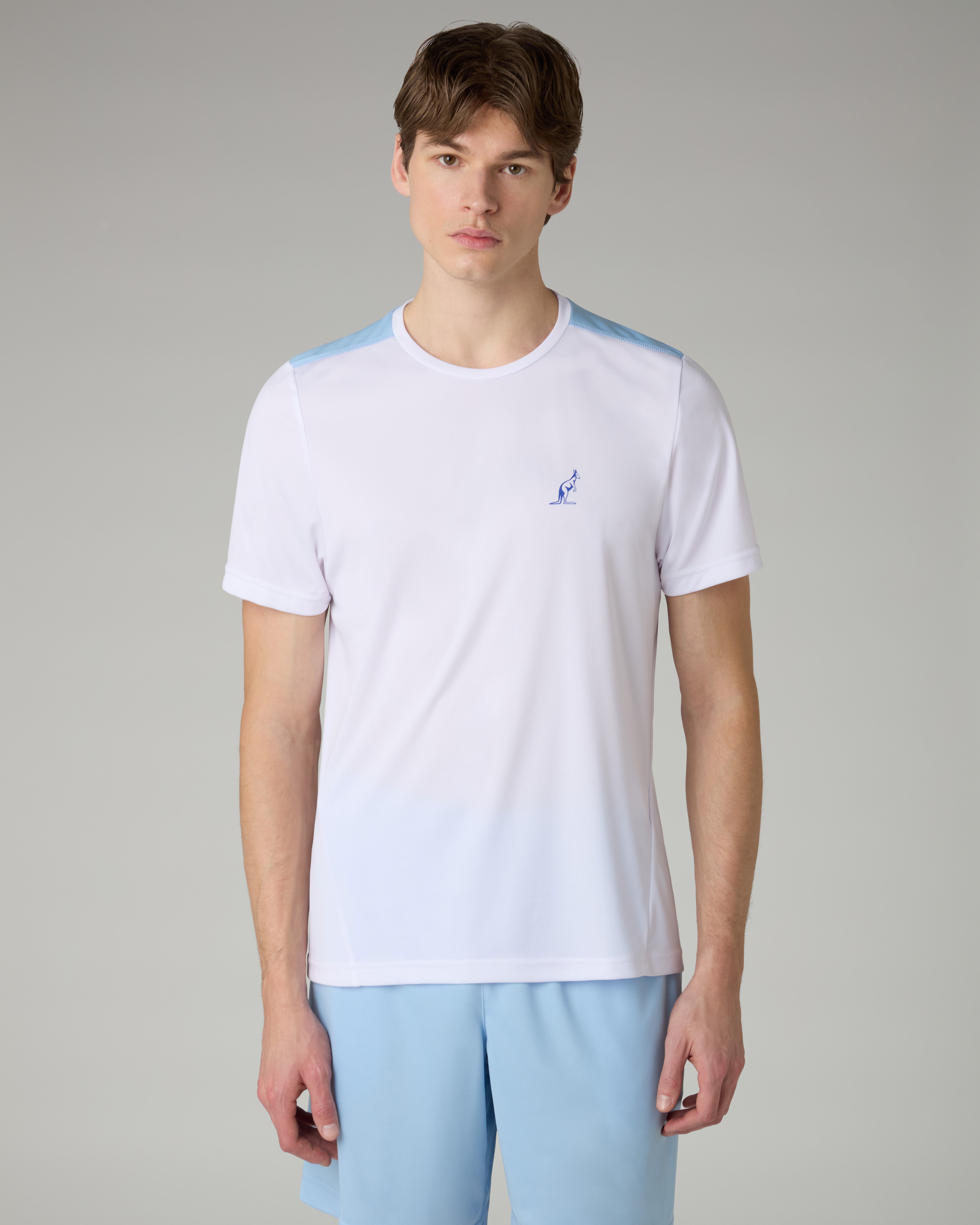 australian-court-t-shirt-bianca-t-shirt-tecnica-ace-traspirante image 1