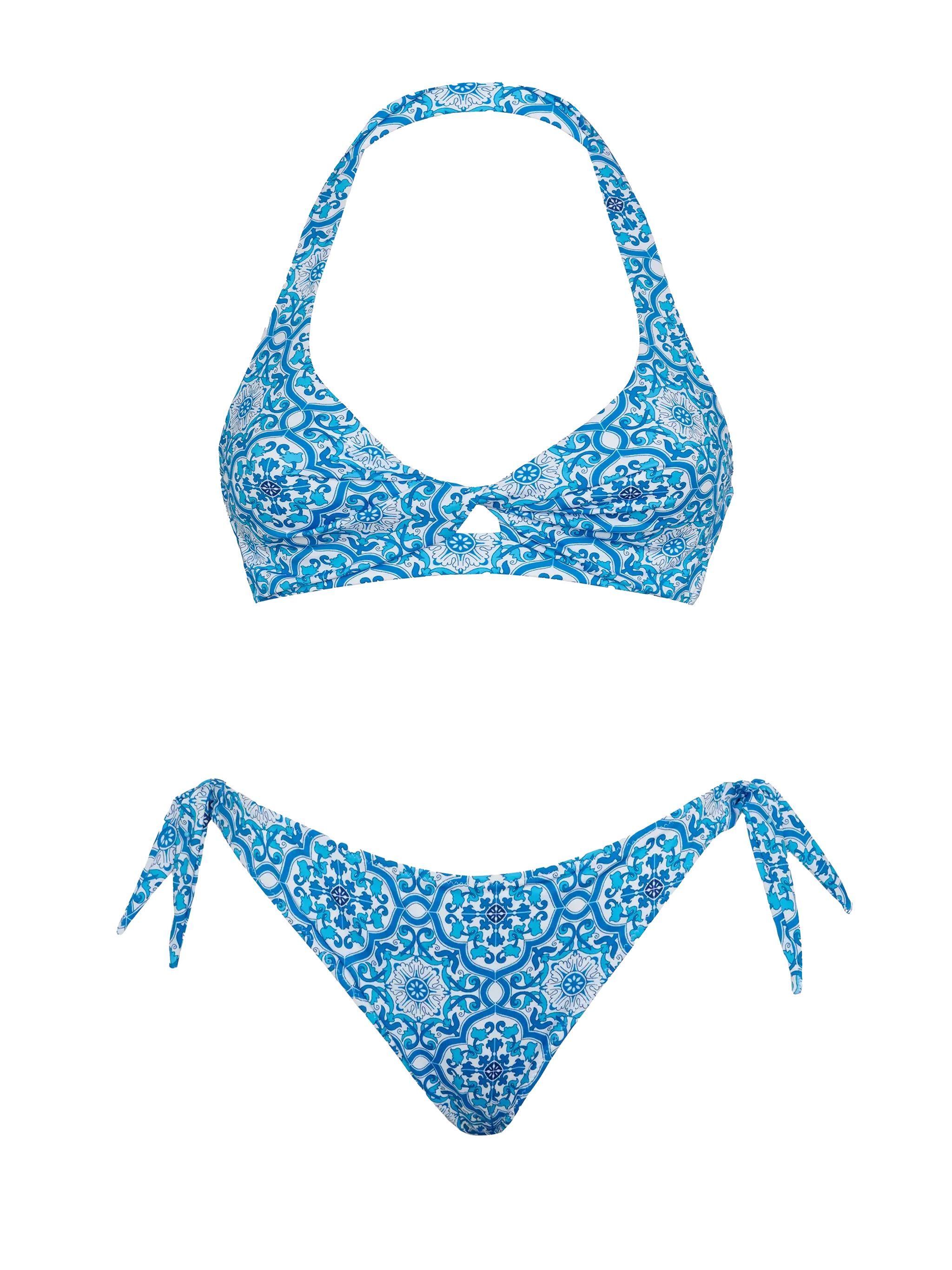 mc2-saint-barth-leda-yali-bikini-bralette-stampa-maiolica-bianco image 1