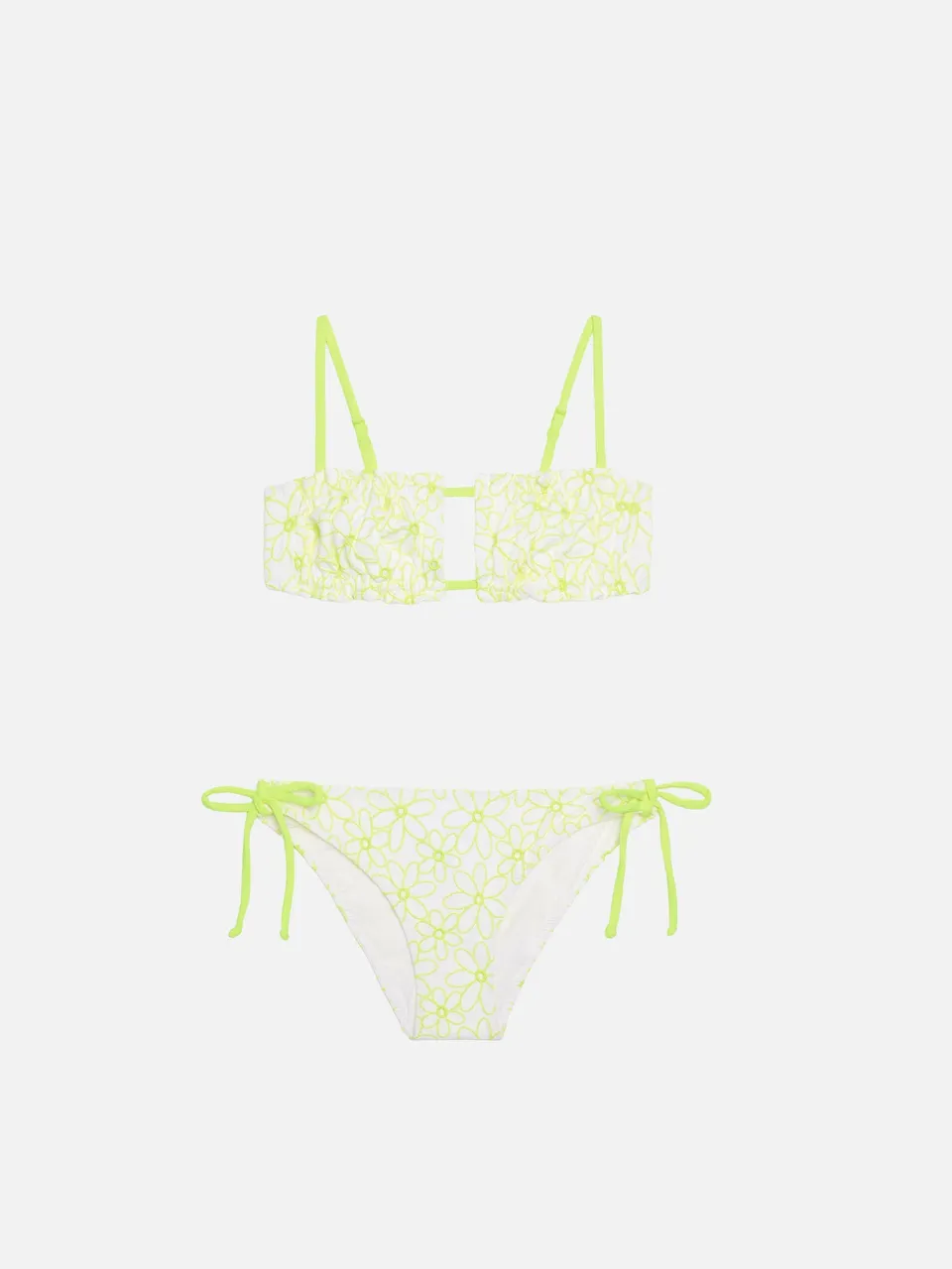 bikini-bambina-mc2-saint-barth-con-ricamo-margherite-gialle image 1