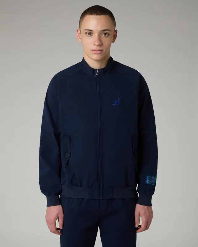 australian-doric-city-track-jacket-giacca-in-cotton-twill-blu-eclipse image 1