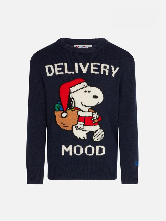 mc2-saint-barth-maglione-bambino-girocollo-stampa-snoopy-peanuts-edizione-specia image 1