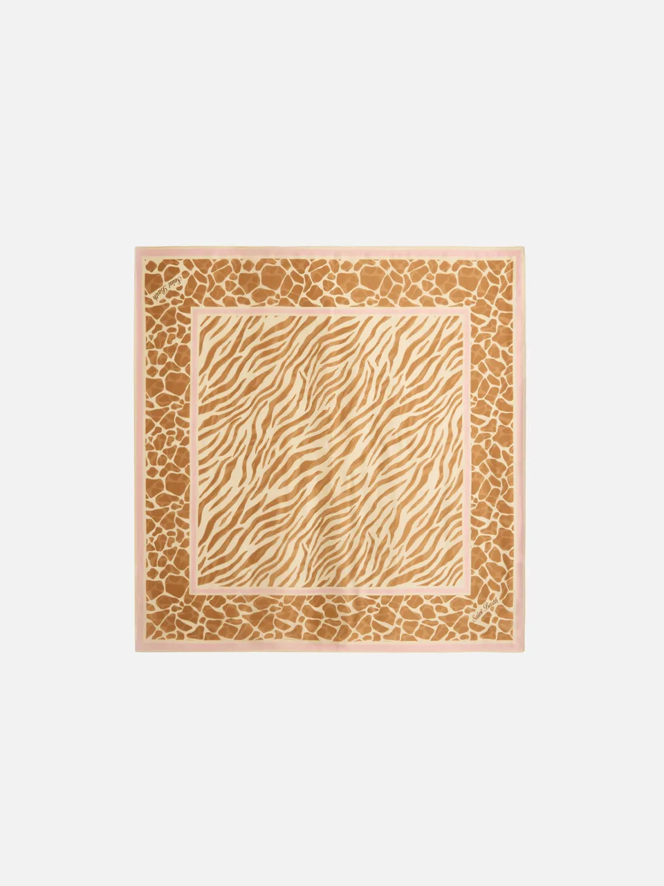 mc2-saint-barth-kitana-foulard-in-seta-stampa-animalier-beige-quadrato image 1