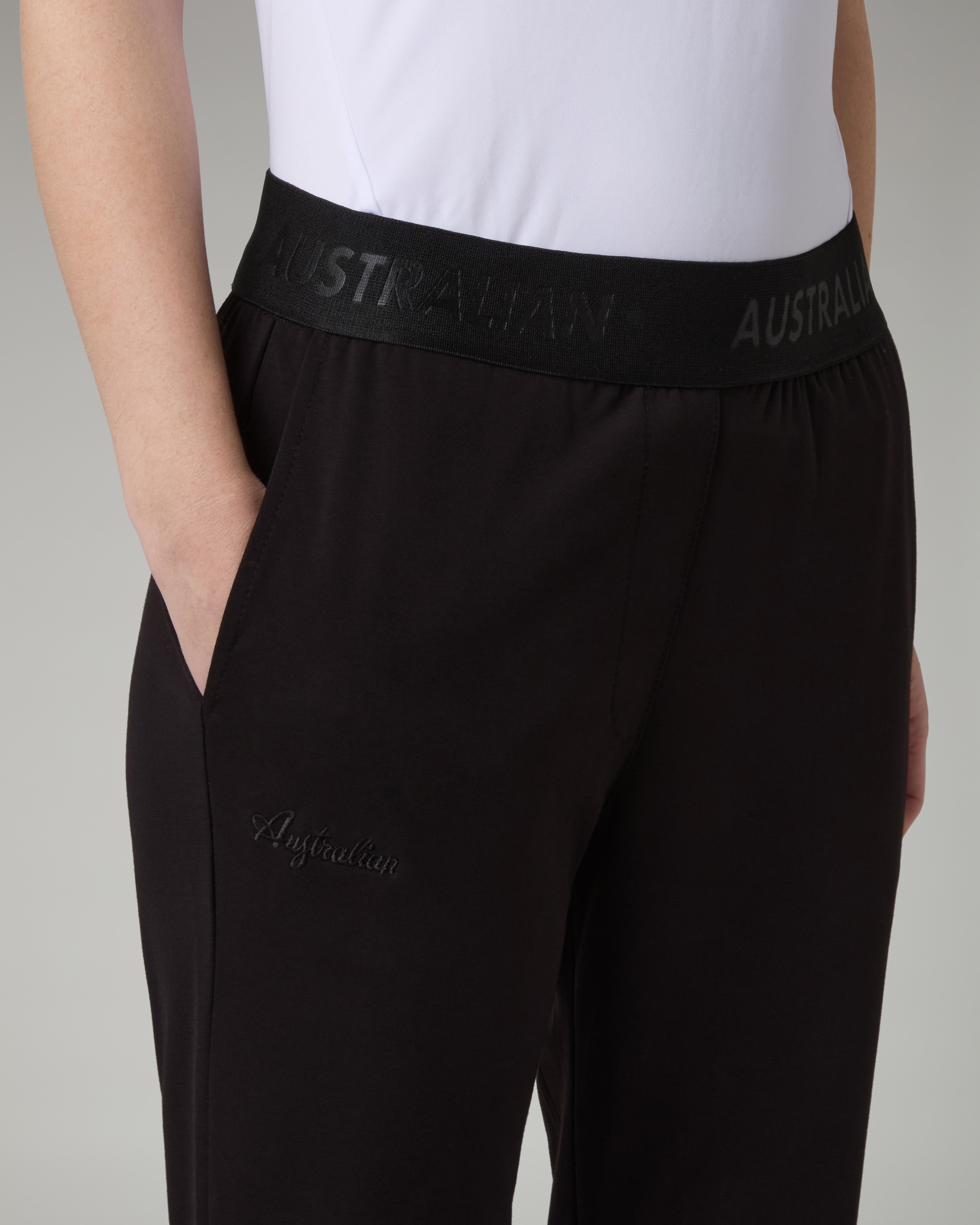 australian-signature-tracksuit-flow-tuta-completa-interlock-nera image 6