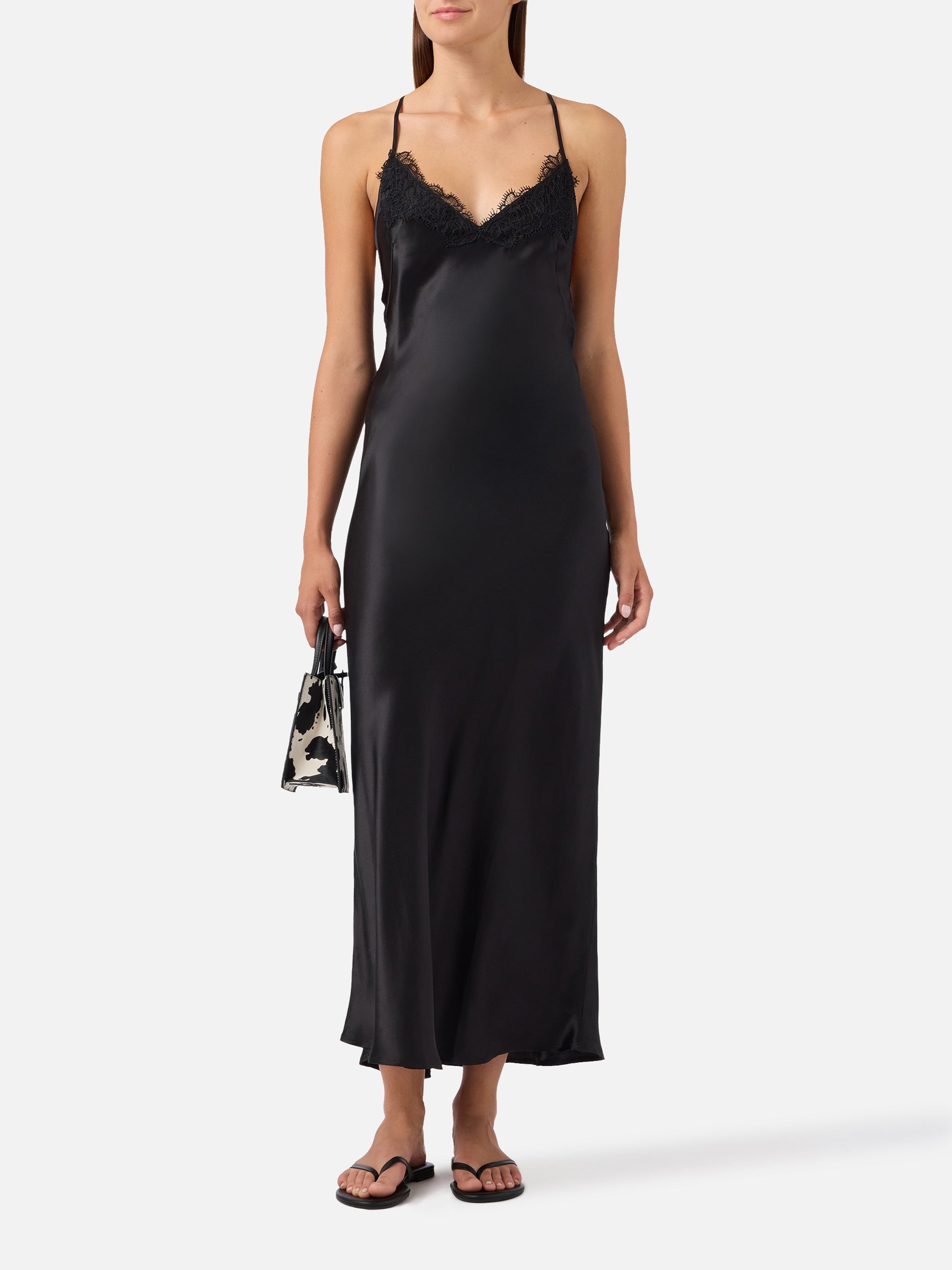 mc2-saint-barth-eydis-abito-sottoveste-donna-raso-nero image 1