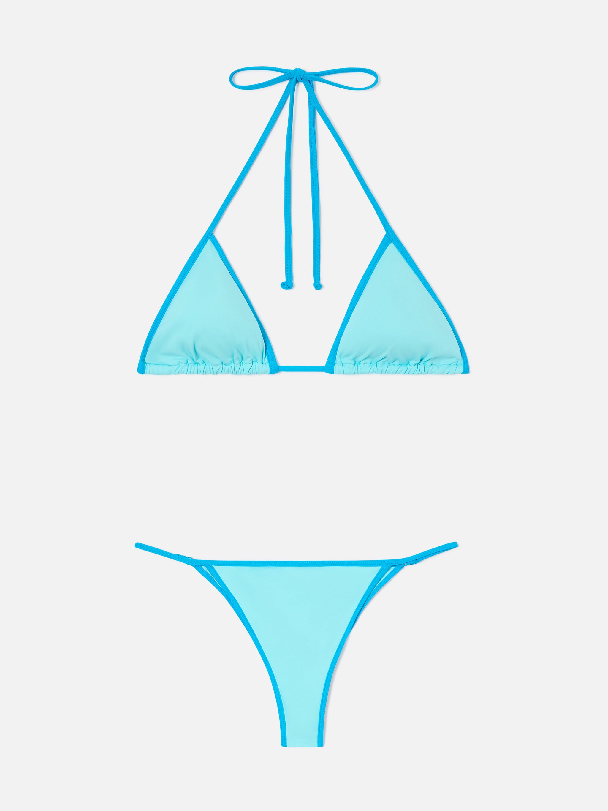 mc2-saint-barth-bikini-lezzy-string-verde-acqua-con-bordi-turchese image 1