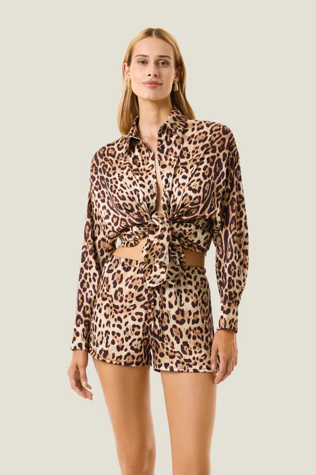 4giveness-camicia-crop-leopard-basic-cover-up-camicia-donna image 1