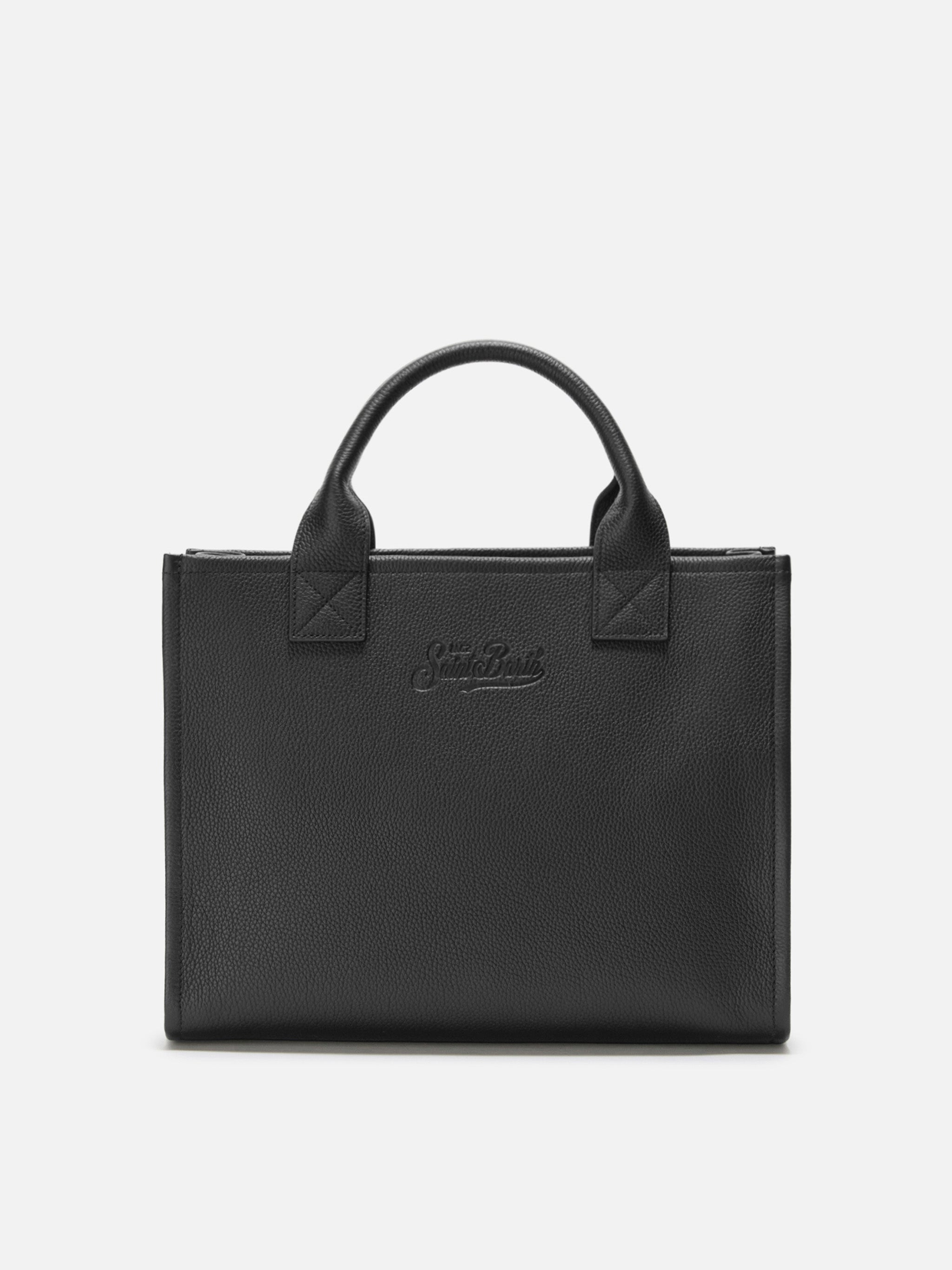 mc2-saint-barth-vanity-bag-large-borsa-a-spalla-pelle-nero image 4