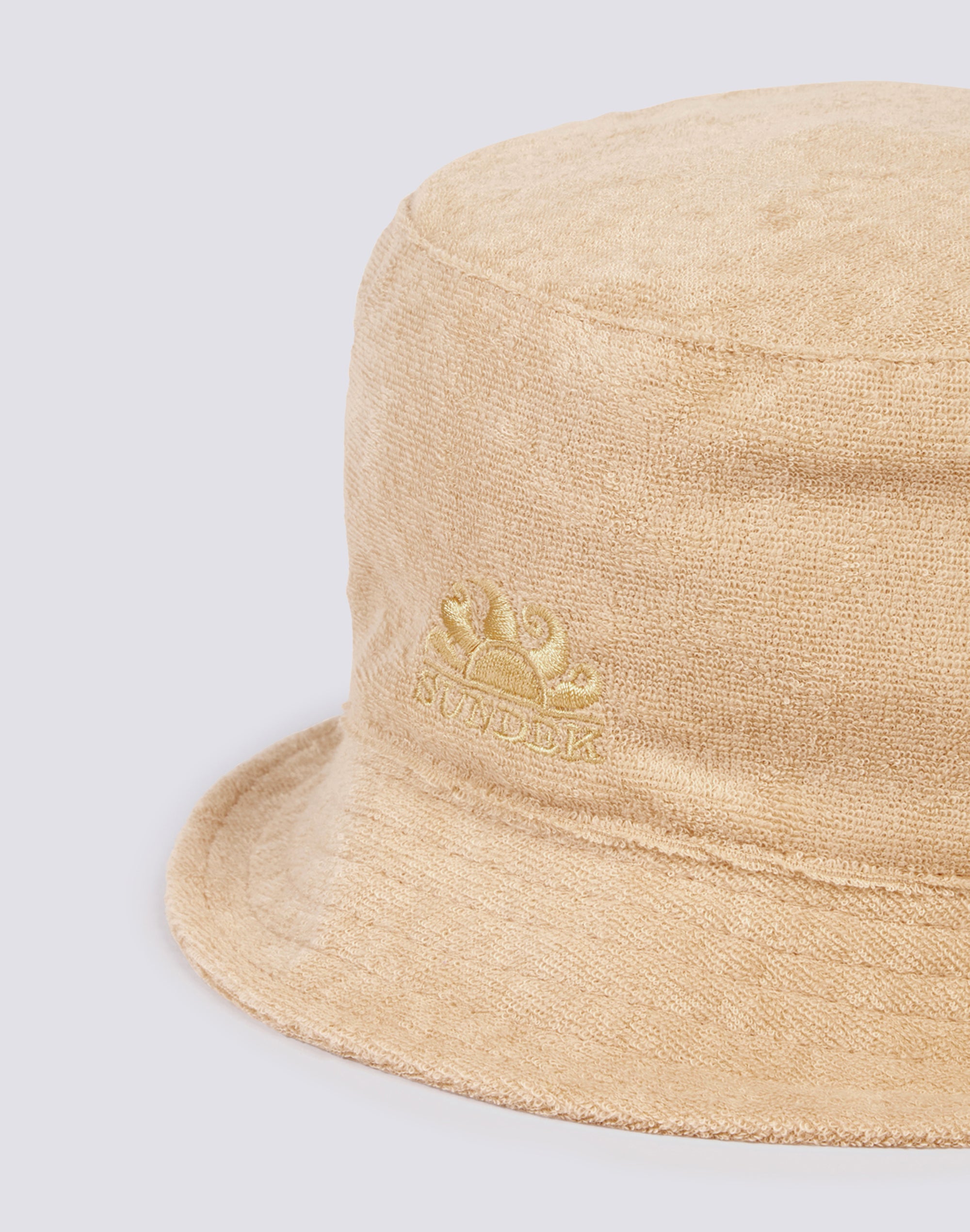 sundek-cappello-alla-pescatora-in-spugna-con-logo-ricamato image 3