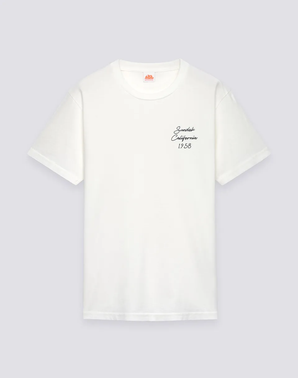 sundek-t-shirt-uomo-girocollo-california-1958-con-ricamo image 1