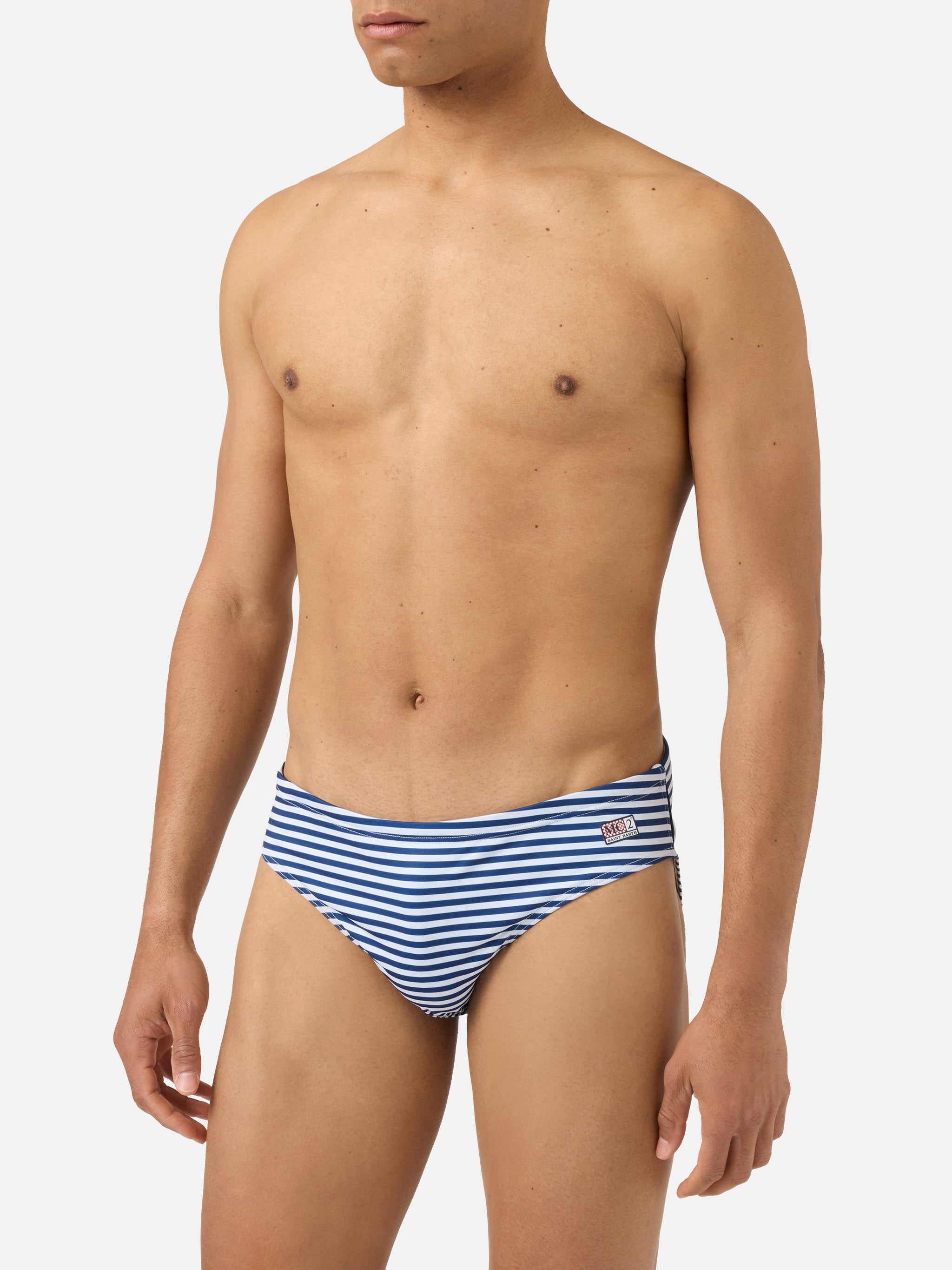 mc2-saint-barth-slip-mare-cayo-a-righe-blu-navy-costume-da-bagno-uomo-slim-in-te image 3