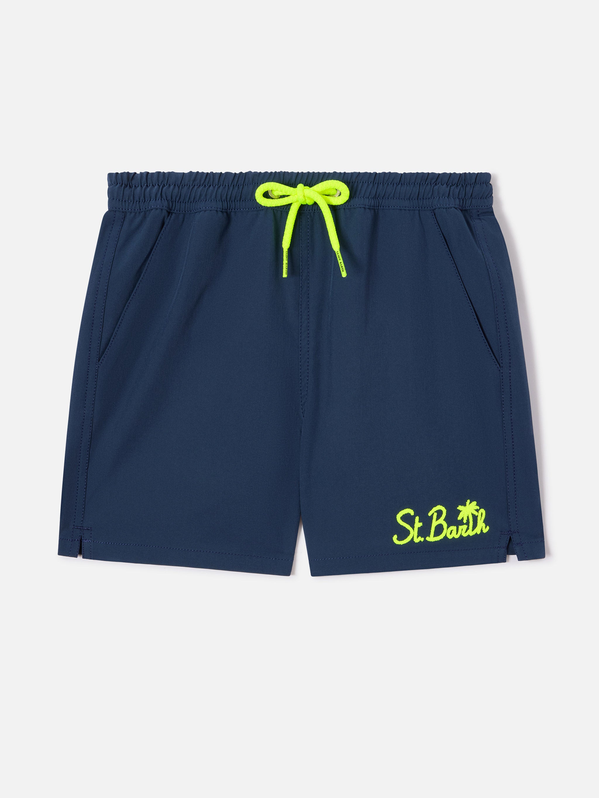 mc2-saint-barth-costume-boxer-bambino-jean-blu-navy-comfort-con-coulisse-fluo image 1
