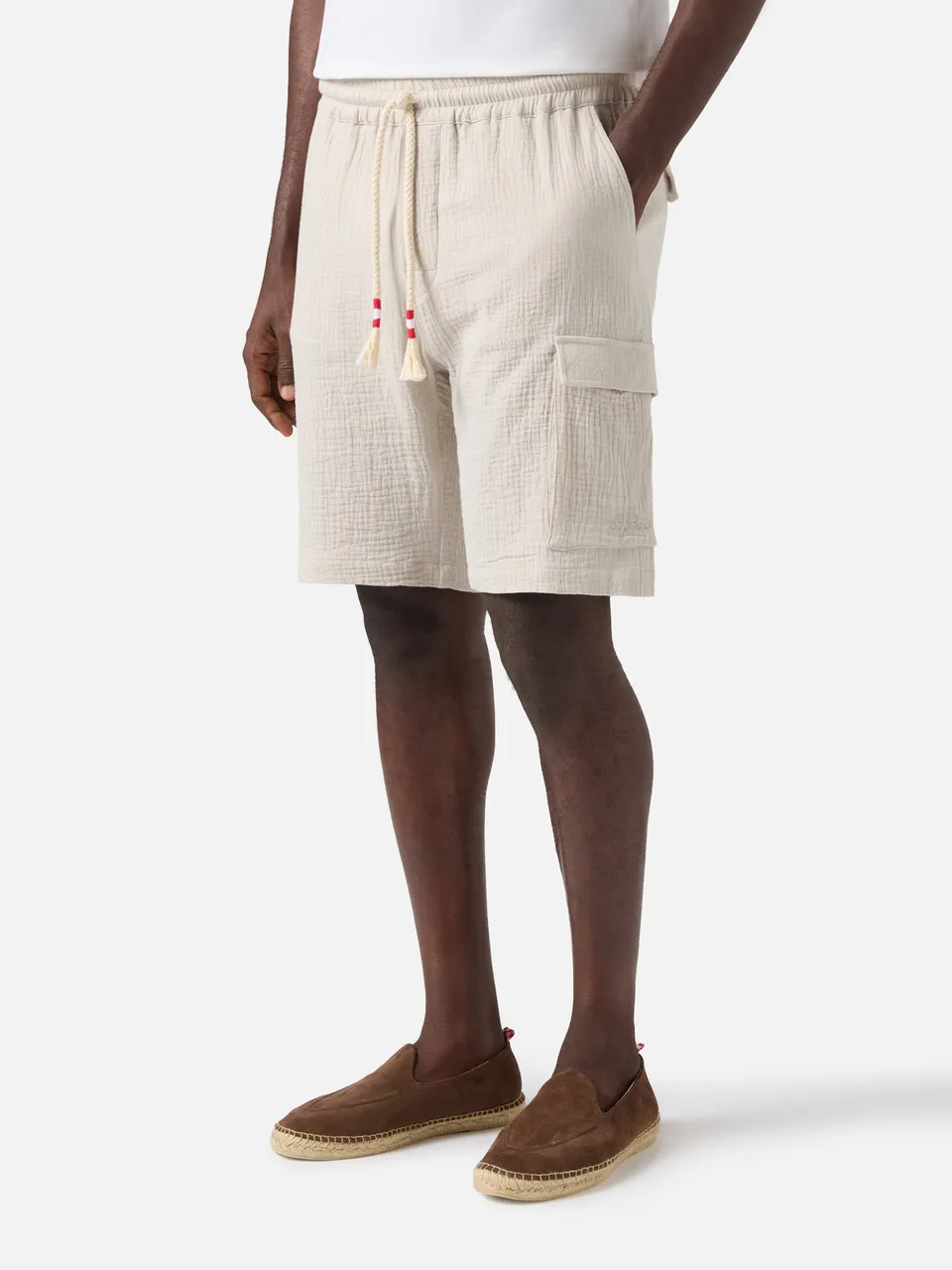 mc2-saint-barth-bermuda-marseille-in-garza-di-puro-cotone-soft-beige-per-uomo image 1