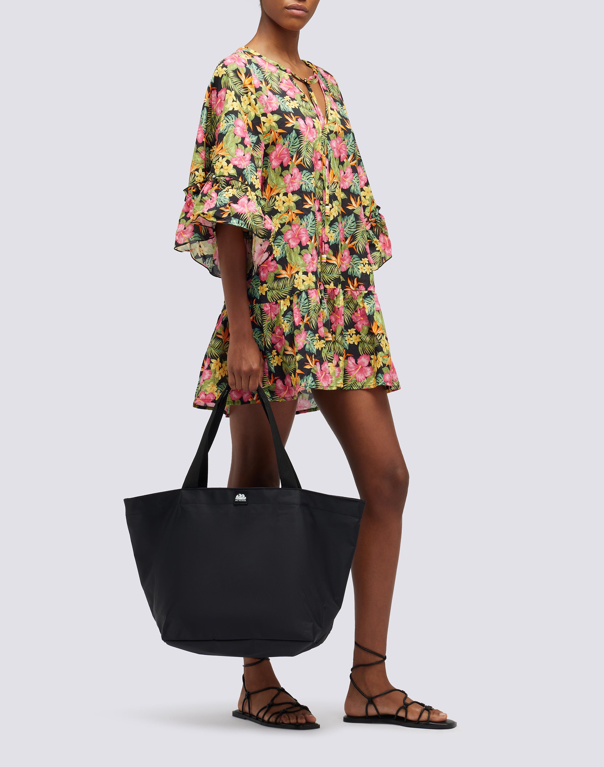 sundek-maxi-shopping-bag-tote-in-gomma-rigida-con-zip-centrale image 5