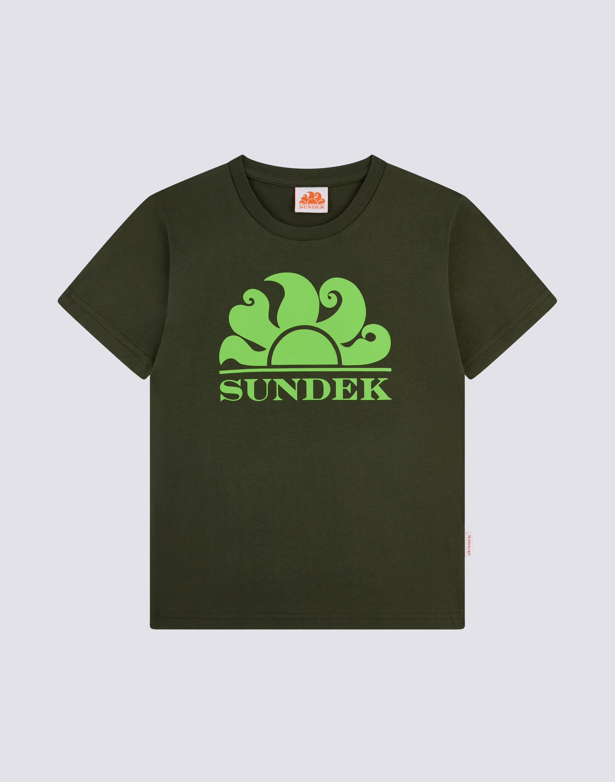 sundek-b021tej7800-t-shirt-bambino-girocollo-maxi-logo image 1