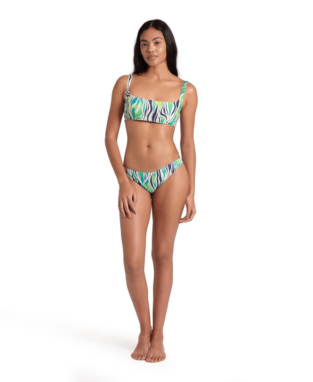 arena-water-print-bikini-bralette-due-pezzi-donna image 3