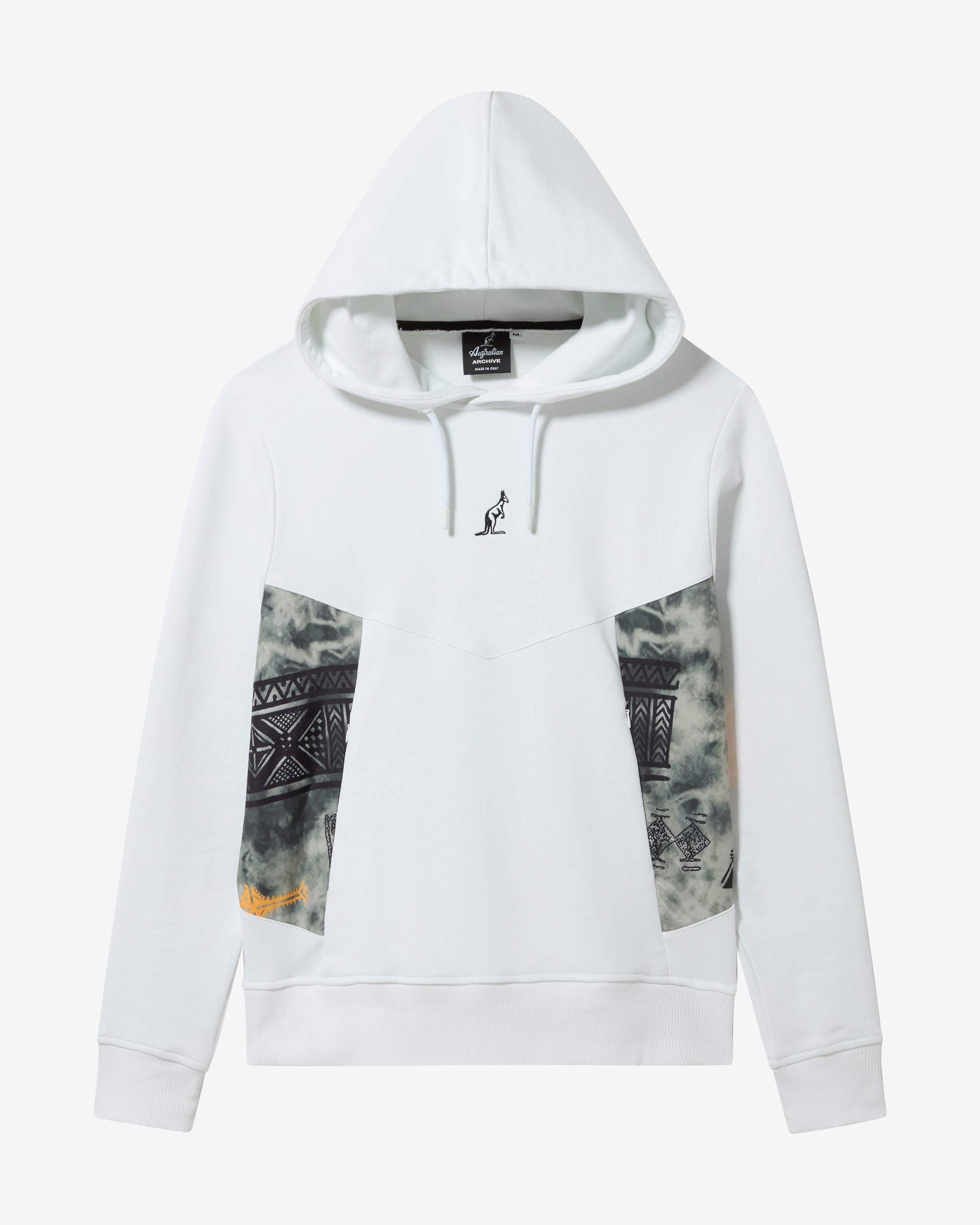 australian-ethnic-hoodie-felpa-in-cotone-con-cappuccio-coulisse-e-stampa-smash image 6