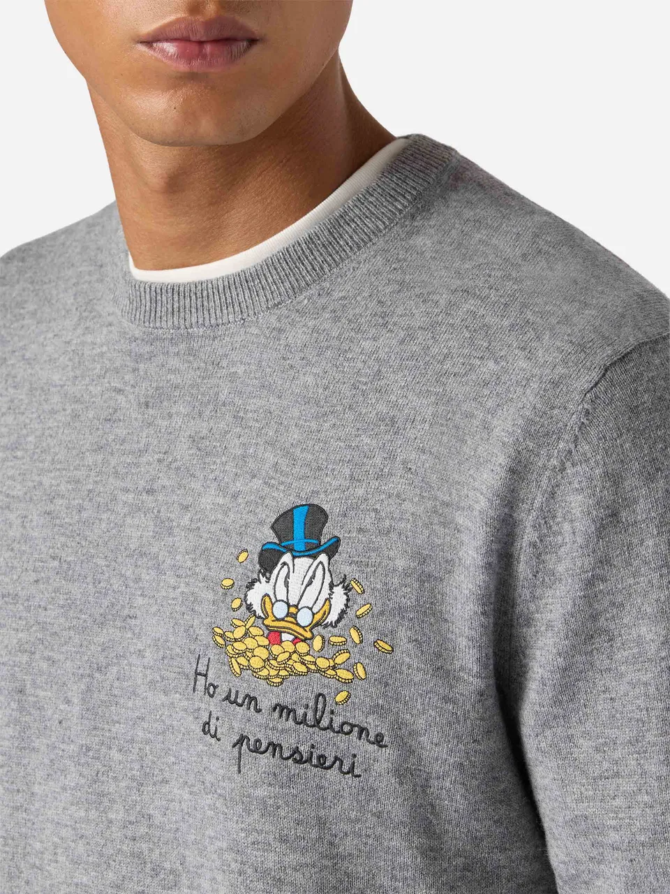 mc2-saint-barth-maglione-heron-light-uomo-grigio-in-misto-cashmere-disney-zio-pa image 1