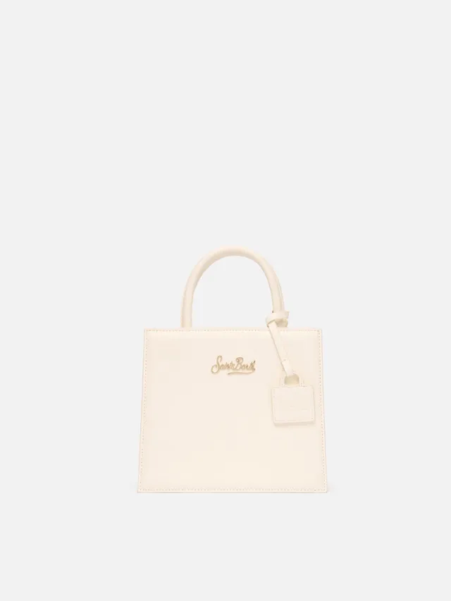 mc2-saint-barth-shop-mini-borsa-donna-in-pelle-bianca-con-targhetta-logo image 1