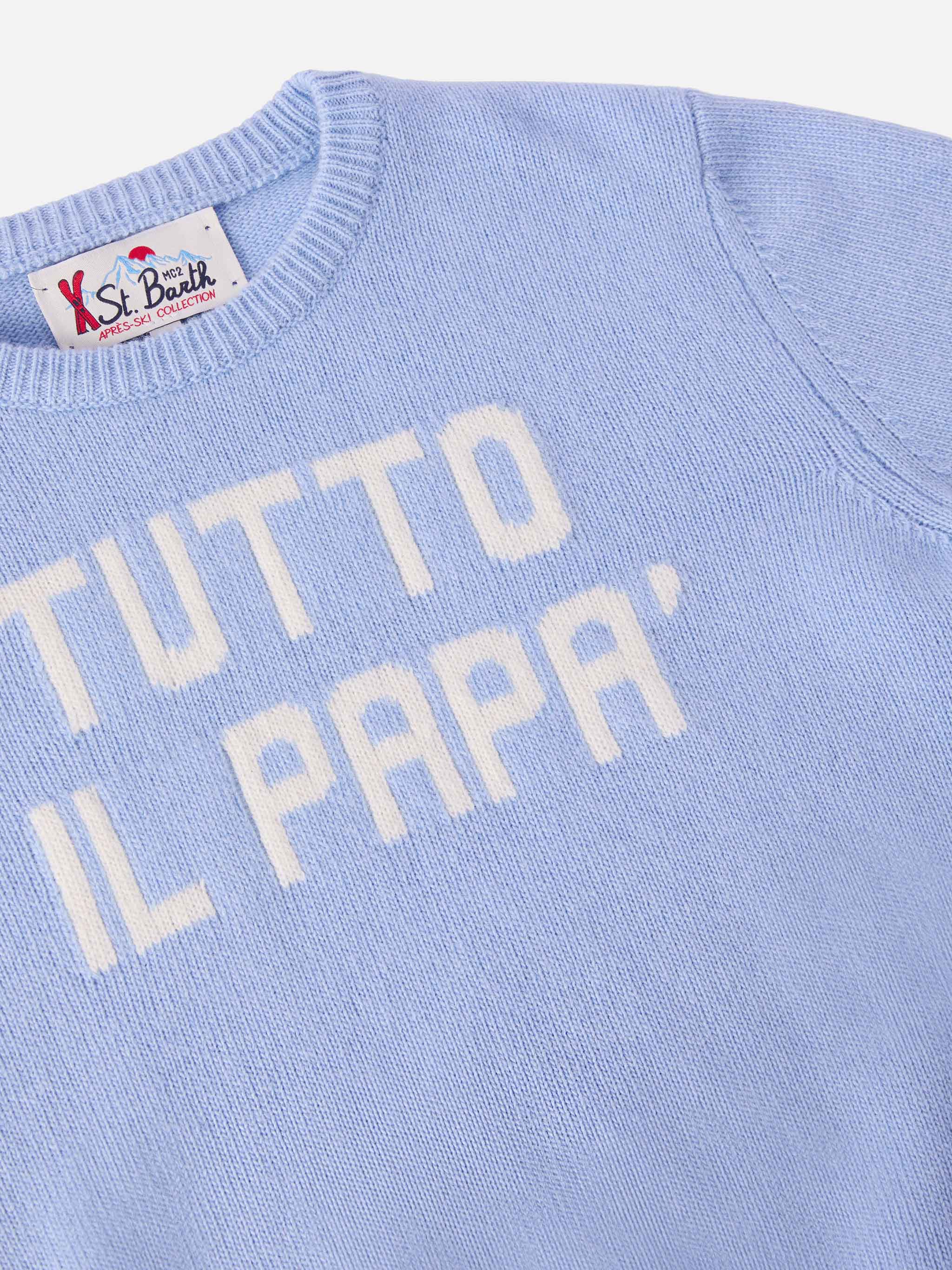 mc2-saint-barth-douglas-maglione-girocollo-bambino-azzurro-tutto-il-pap-jacquard image 2