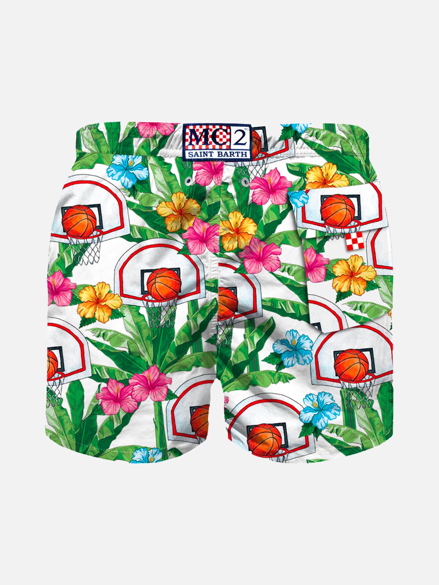 mc2-saint-barth-costume-da-bagno-bambino-con-stampa-basket-su-sfondo-fiori-multi image 2