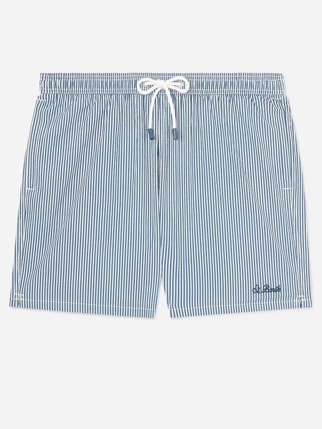 mc2-saint-barth-patmos-costume-mare-uomo-in-seersucker-rigato-blu-navy-e-bianco image 1