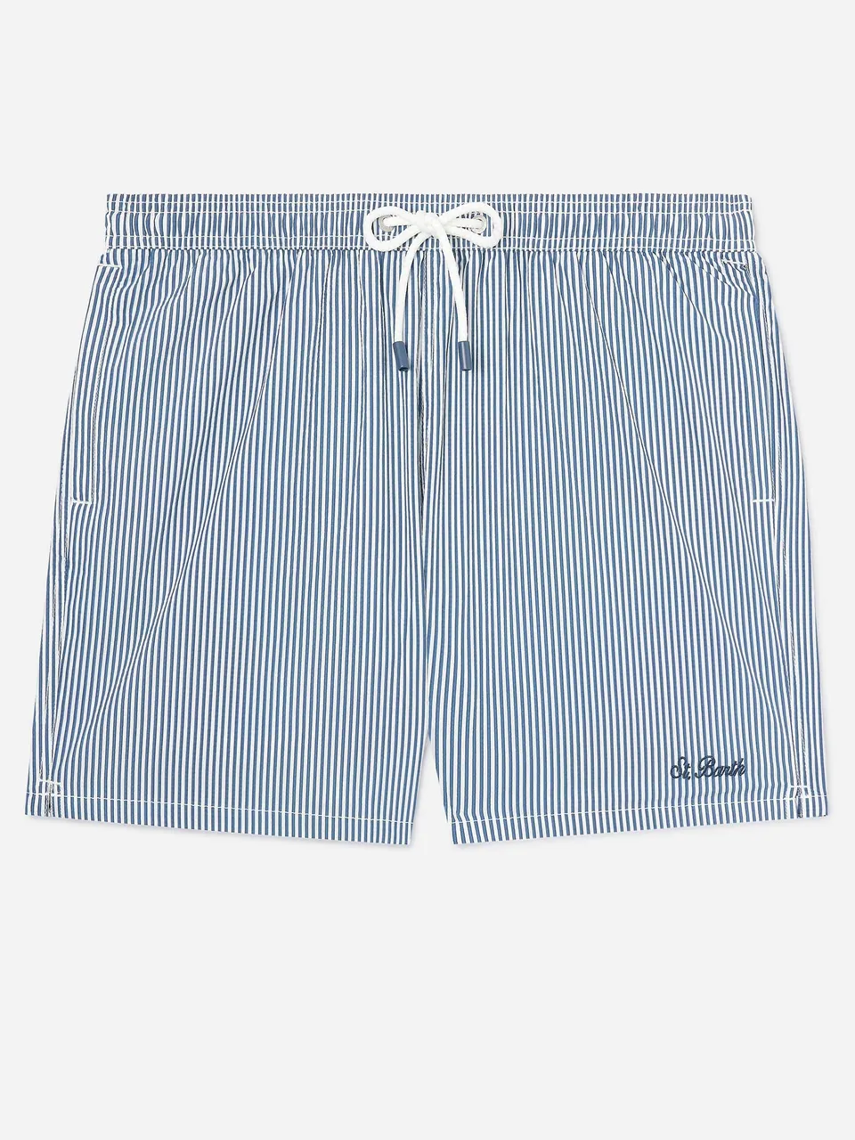 mc2-saint-barth-patmos-costume-mare-uomo-in-seersucker-rigato-blu-navy-e-bianco image 1