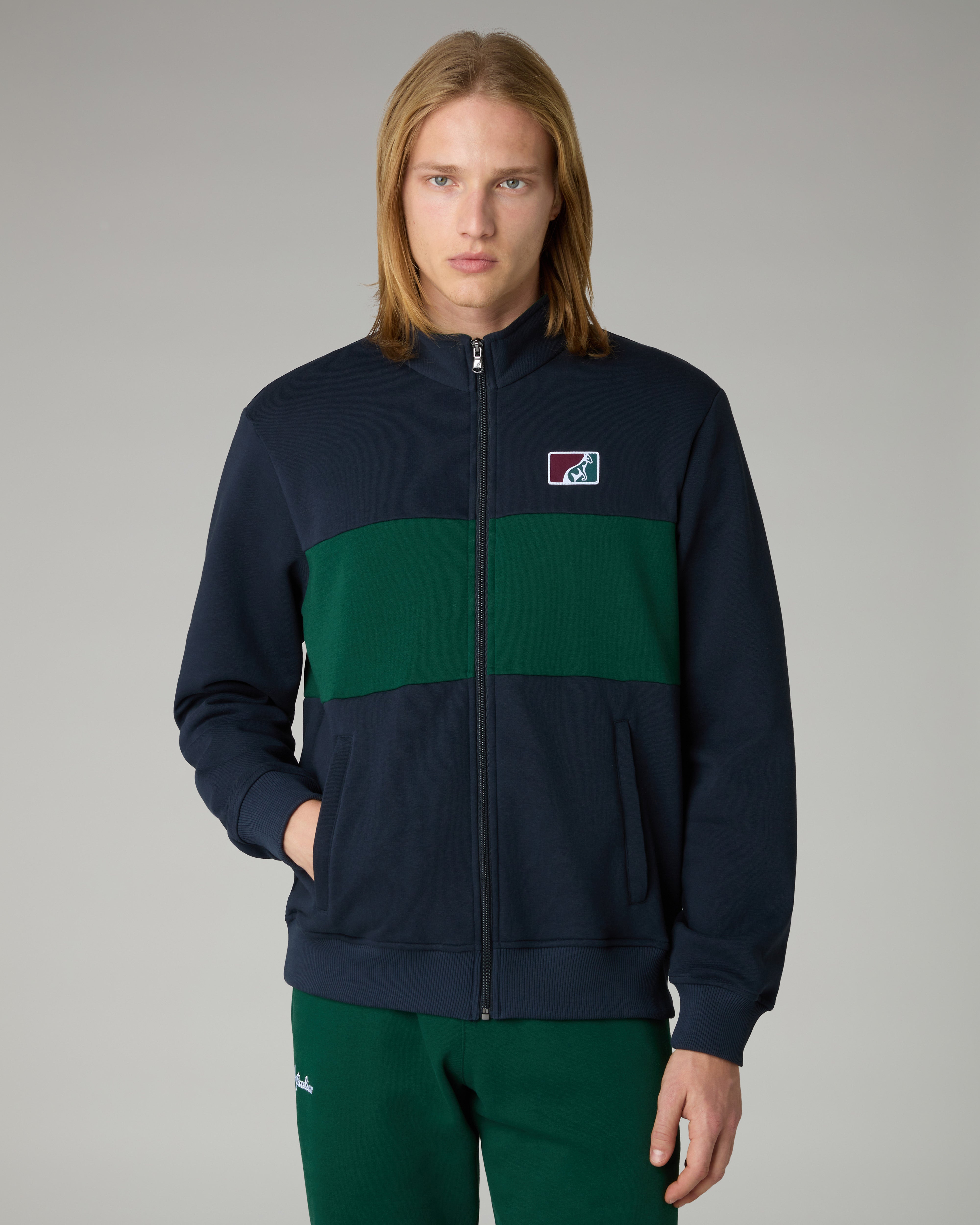 australian-posh-fleece-track-jacket-giacca-felpa-donna-uomo image 1