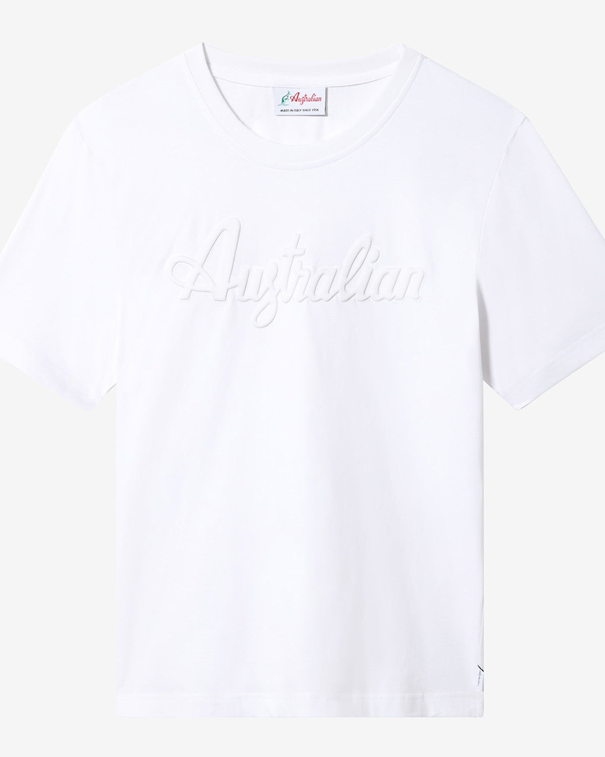 australian-3d-logo-t-shirt-sportswear-maglietta-cotone-bianca image 5