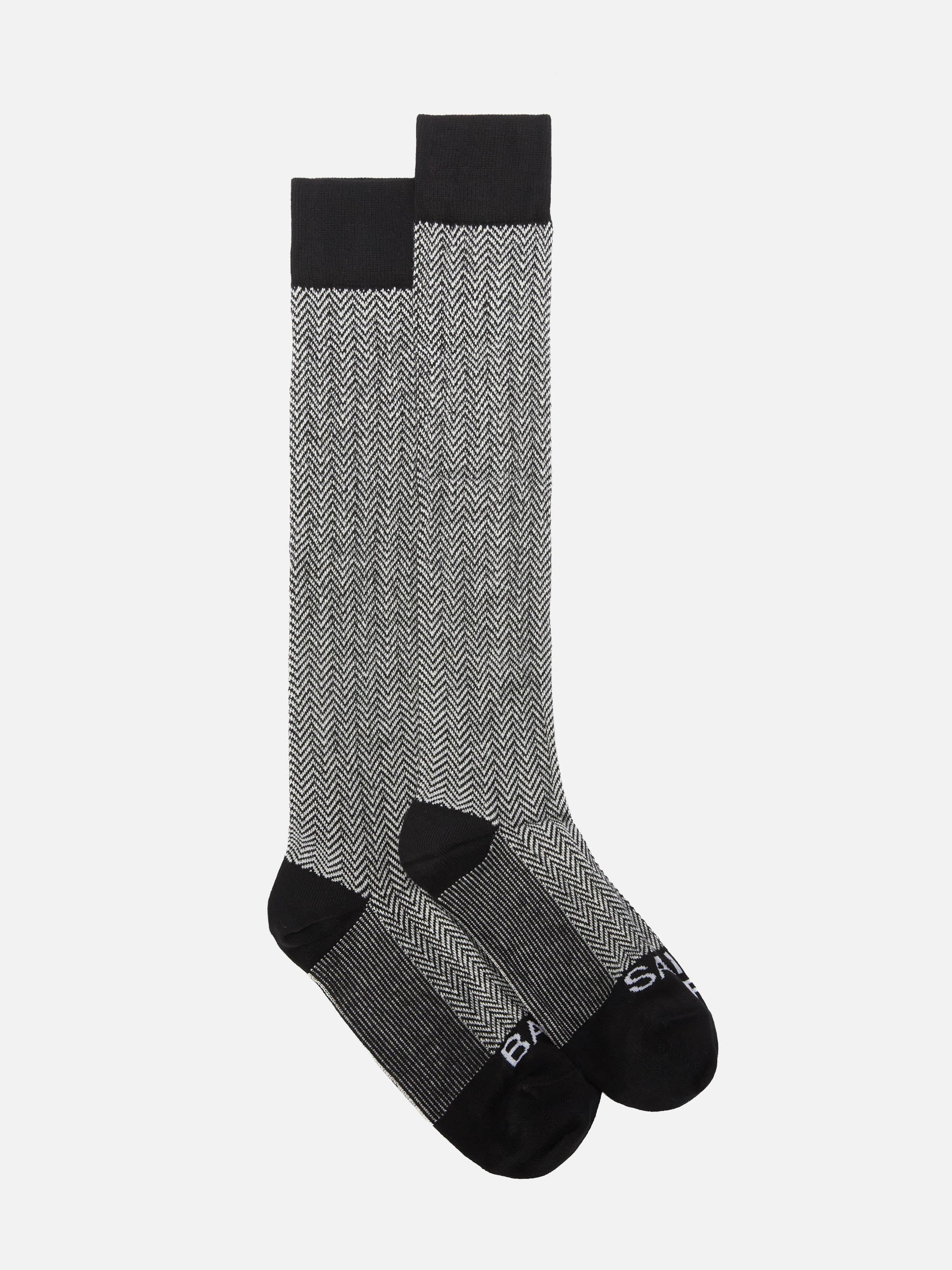 calze-mc2-saint-barth-sox-in-misto-cotone-con-jacquard-herringbone image 1