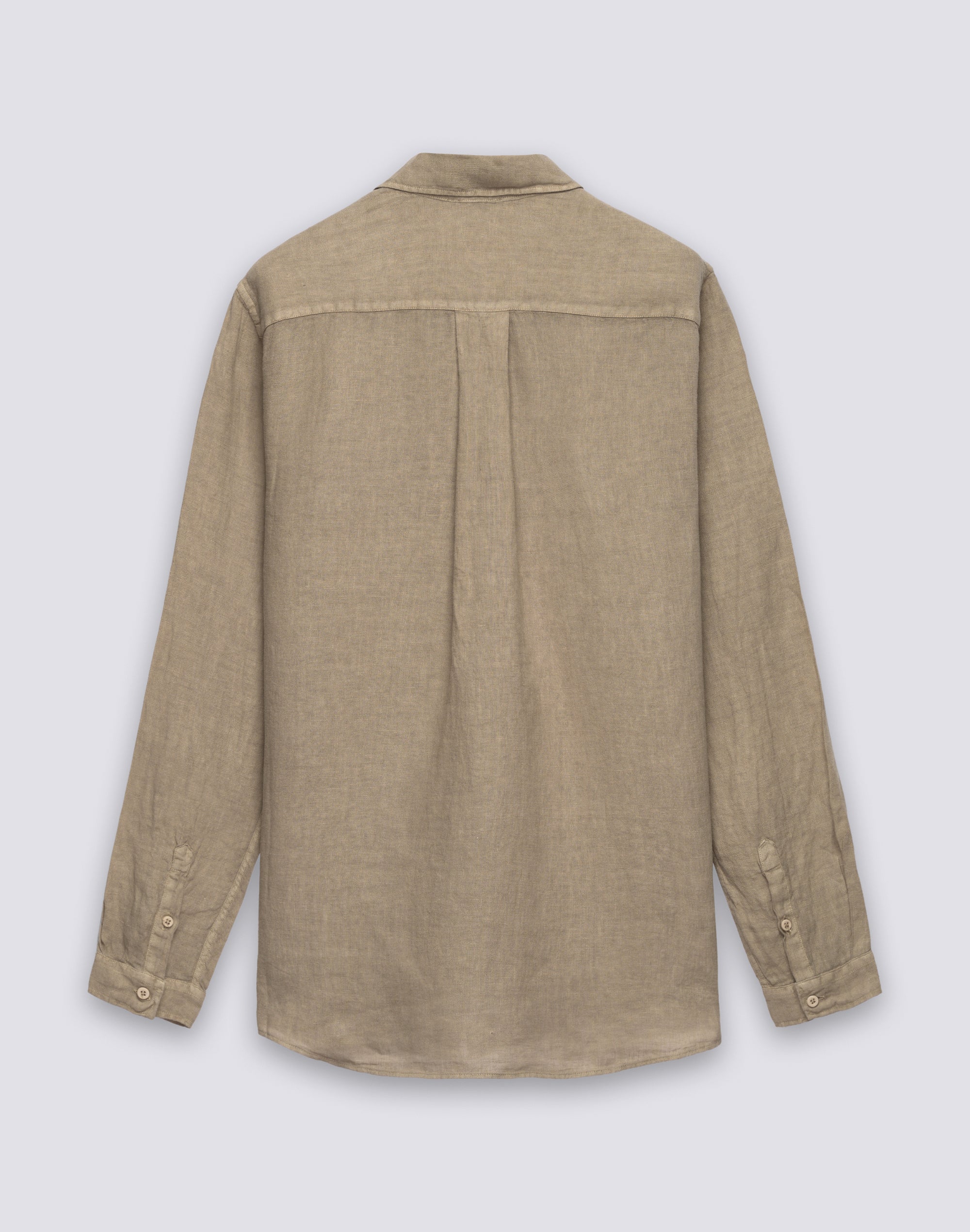 sundek-goldenwave-camicia-uomo-in-lino-tinto-capo-regular image 2