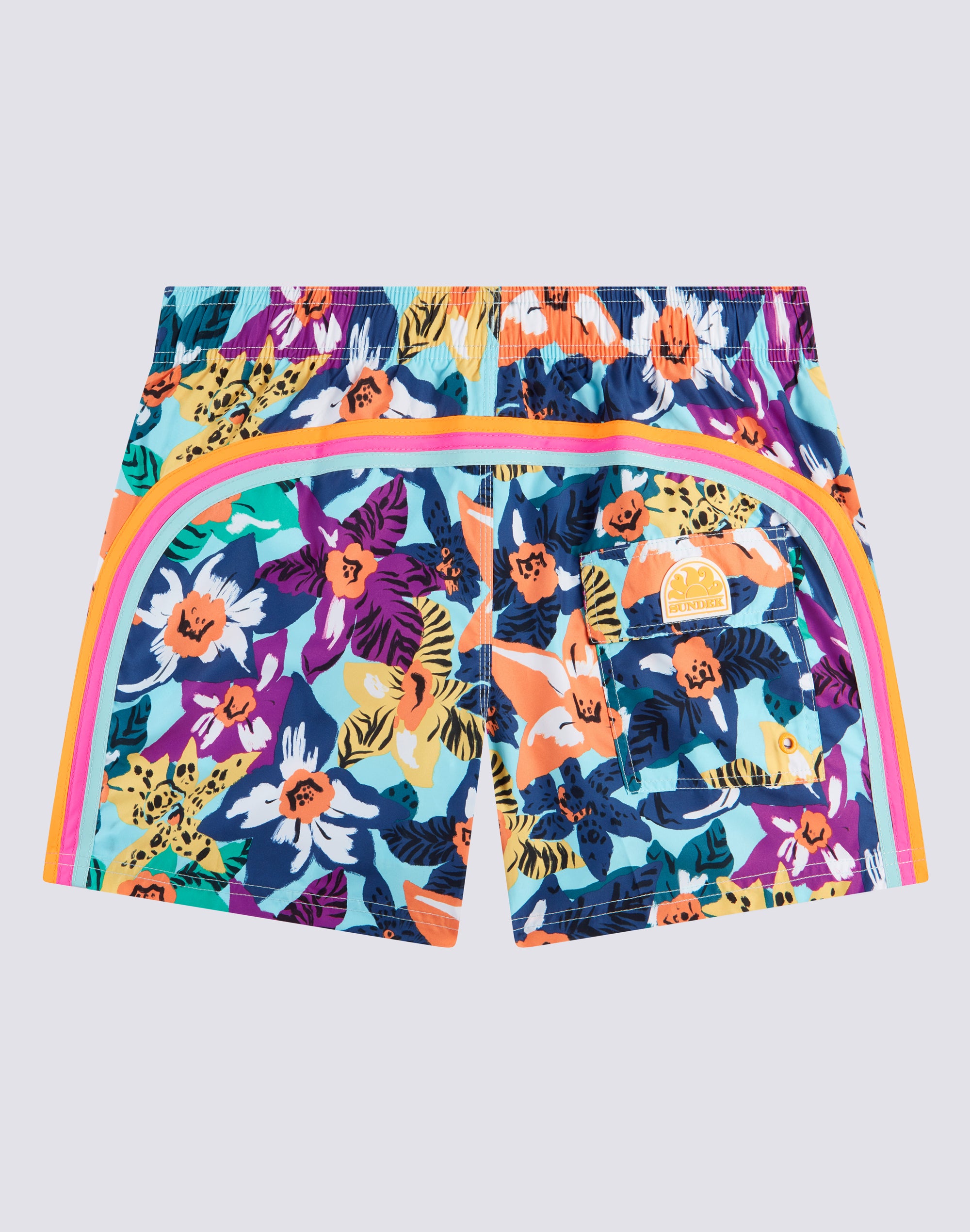 sundek-costume-da-bagno-uomo-corto-nabis-bloom-in-repreve image 5