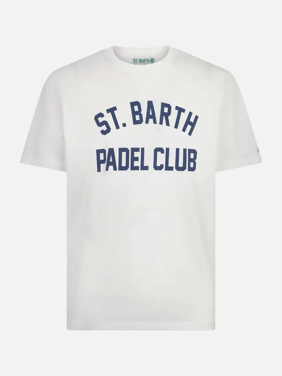 mc2-saint-barth-arnott-t-shirt-uomo-in-cotone-bianco-st-barth-padel-club image 1