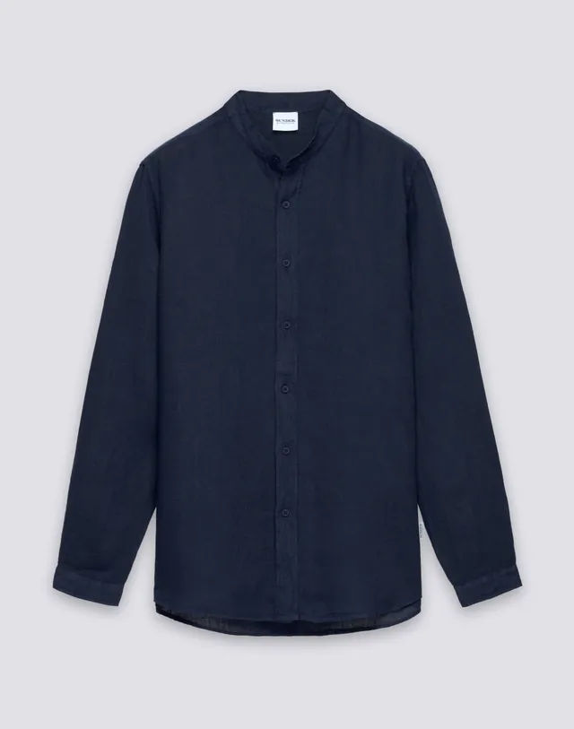 sundek-camicia-uomo-coreana-in-lino-tinto-capo-gm821shli5tc image 1