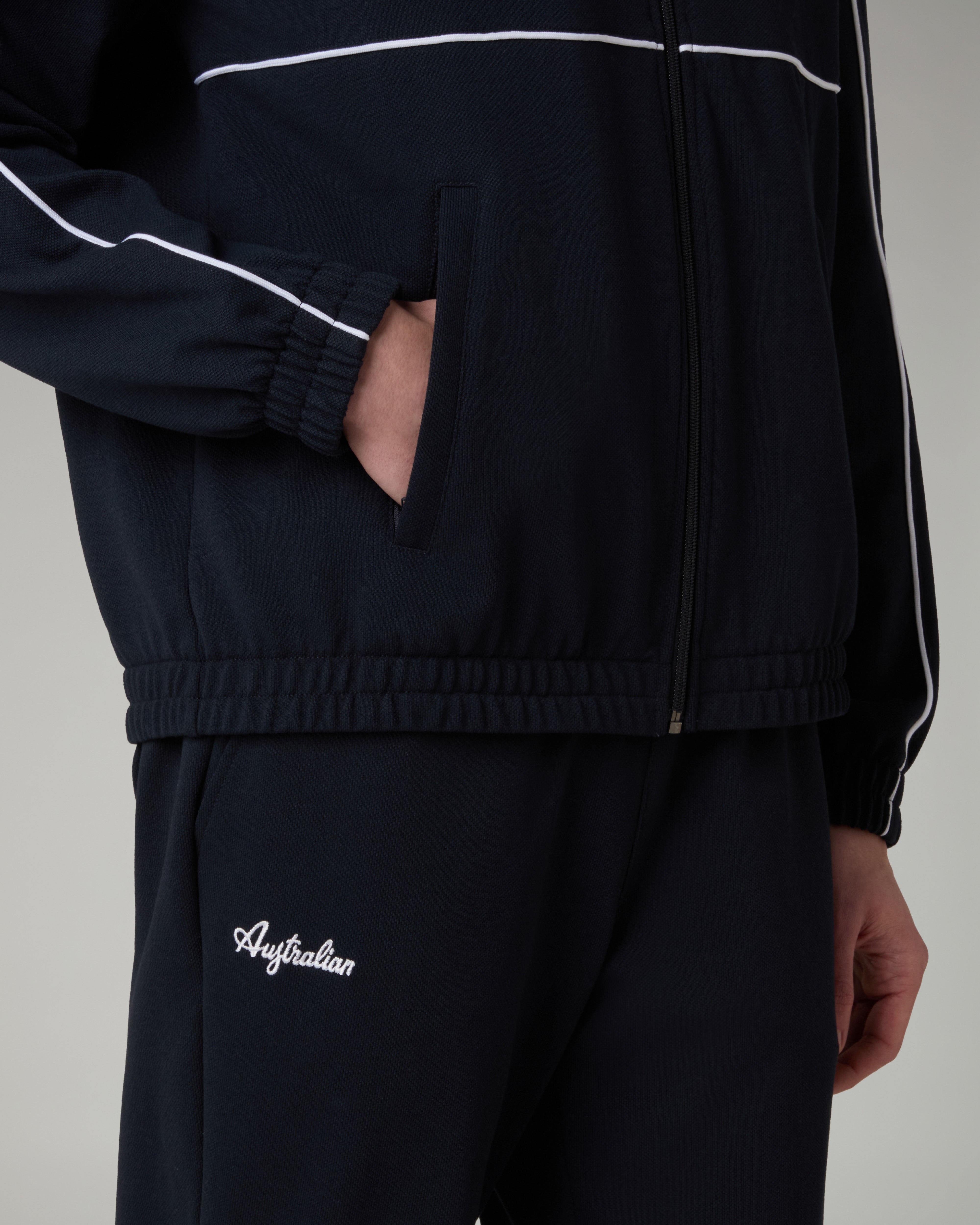 australian-mycon-piquet-tracksuit-tuta-heritage-blu-navy image 5