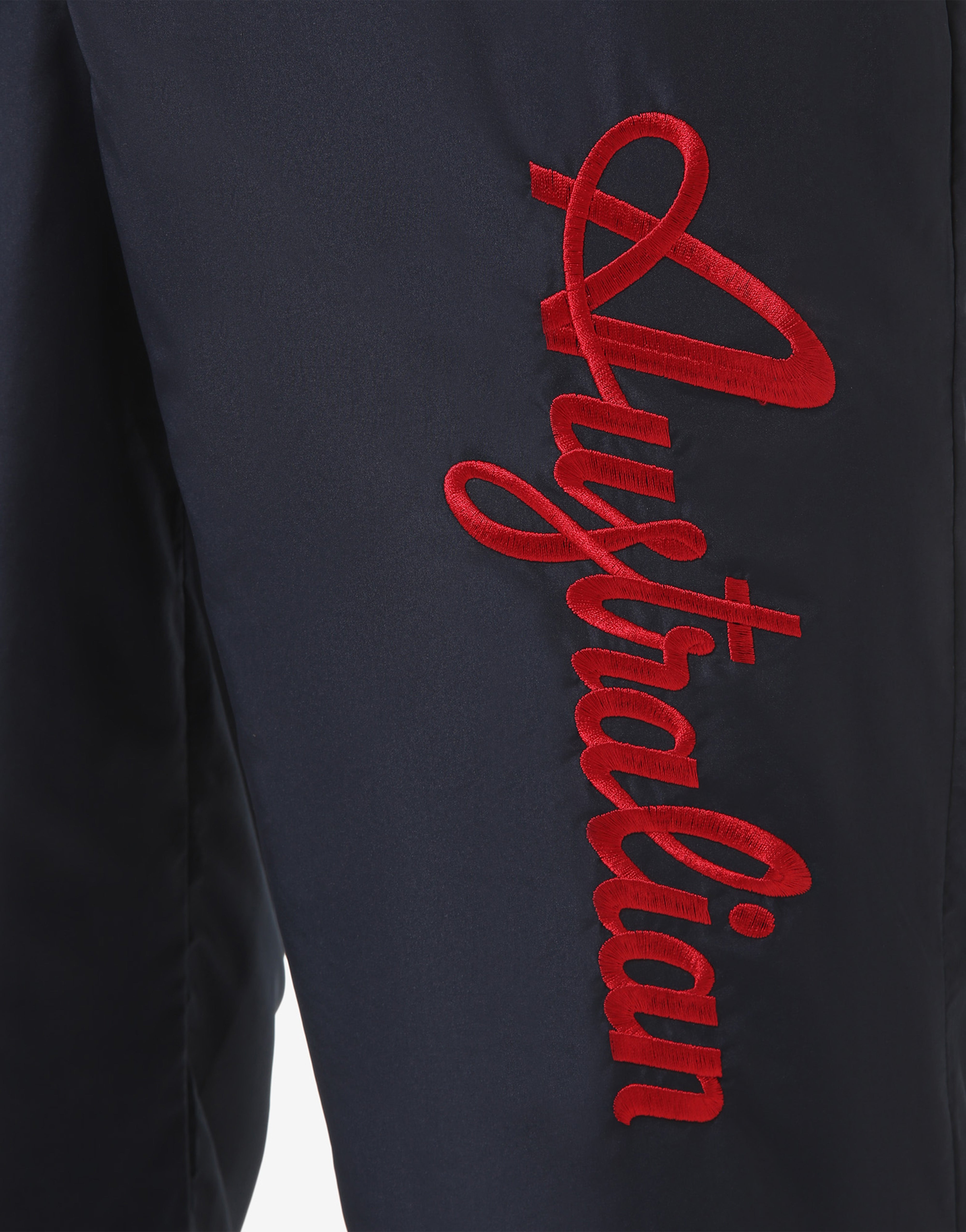 australian-smash-logo-pant-pantalone-foderato-blu-con-zip image 5